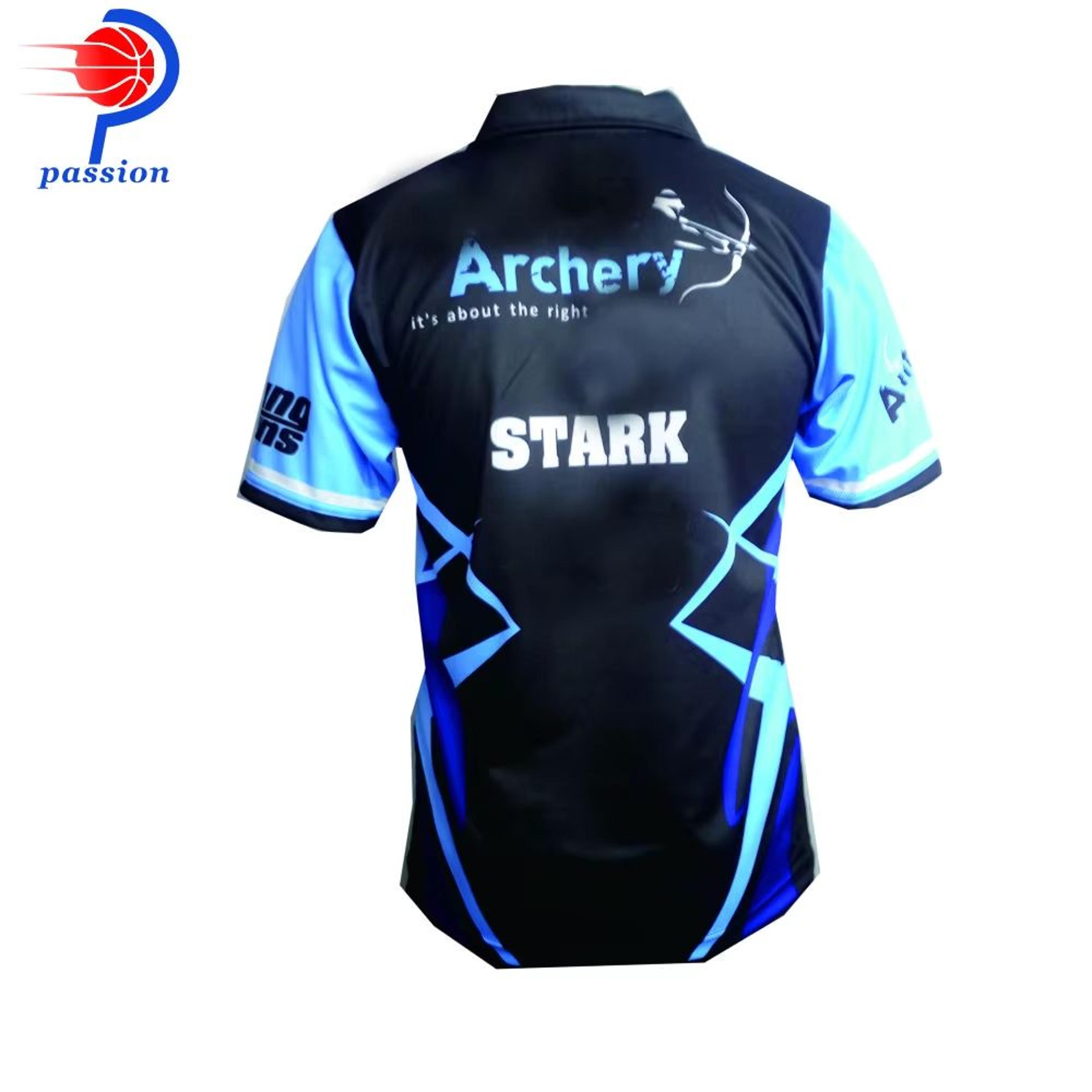 Custom Archery Team Shooting Shirt  Performance Unisex Archery Jersey For Clubs  Competitions 2
