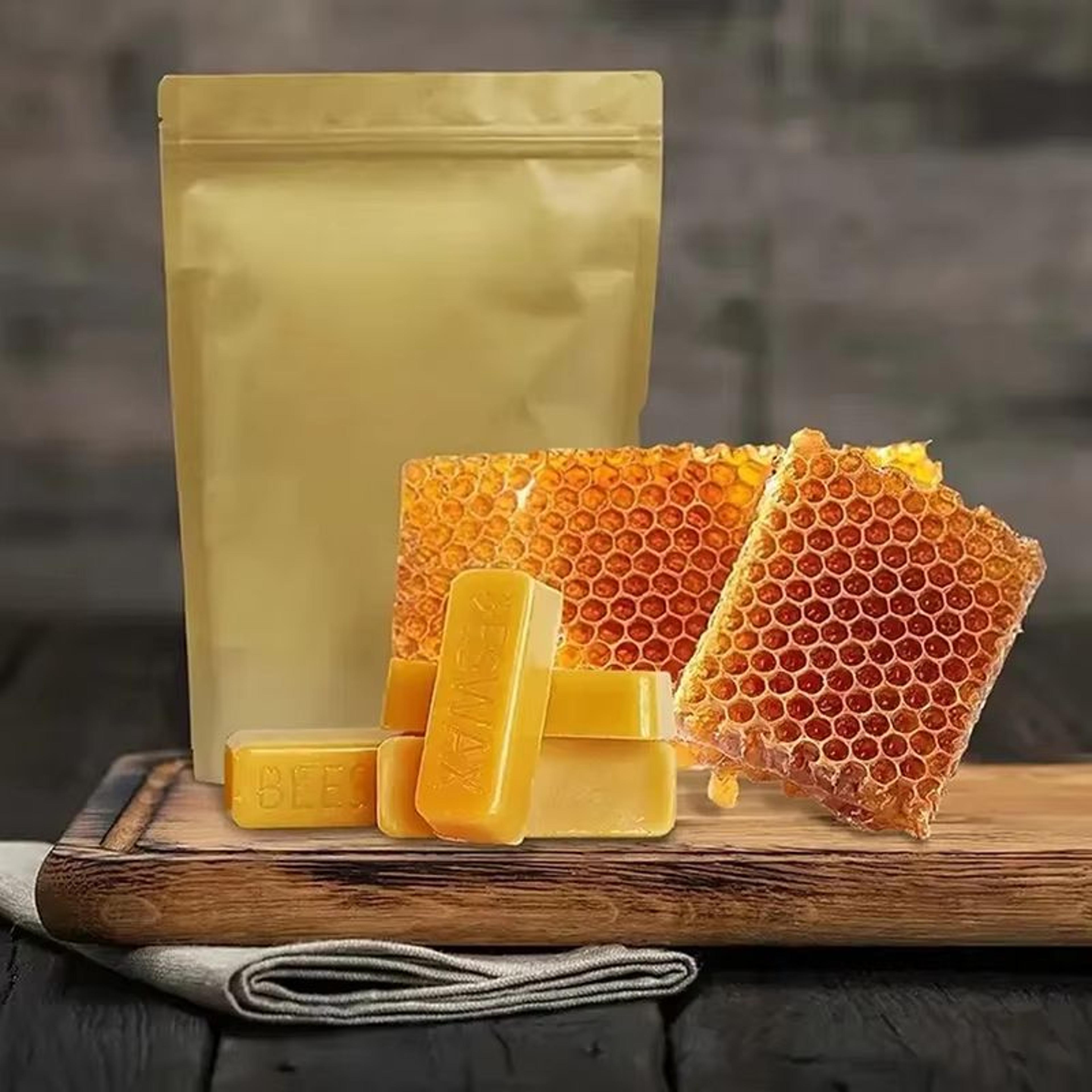 Pure Beeswax Blocks For Candle Making Natural DIY Craft Wax For Candles  Skincare Projects 4