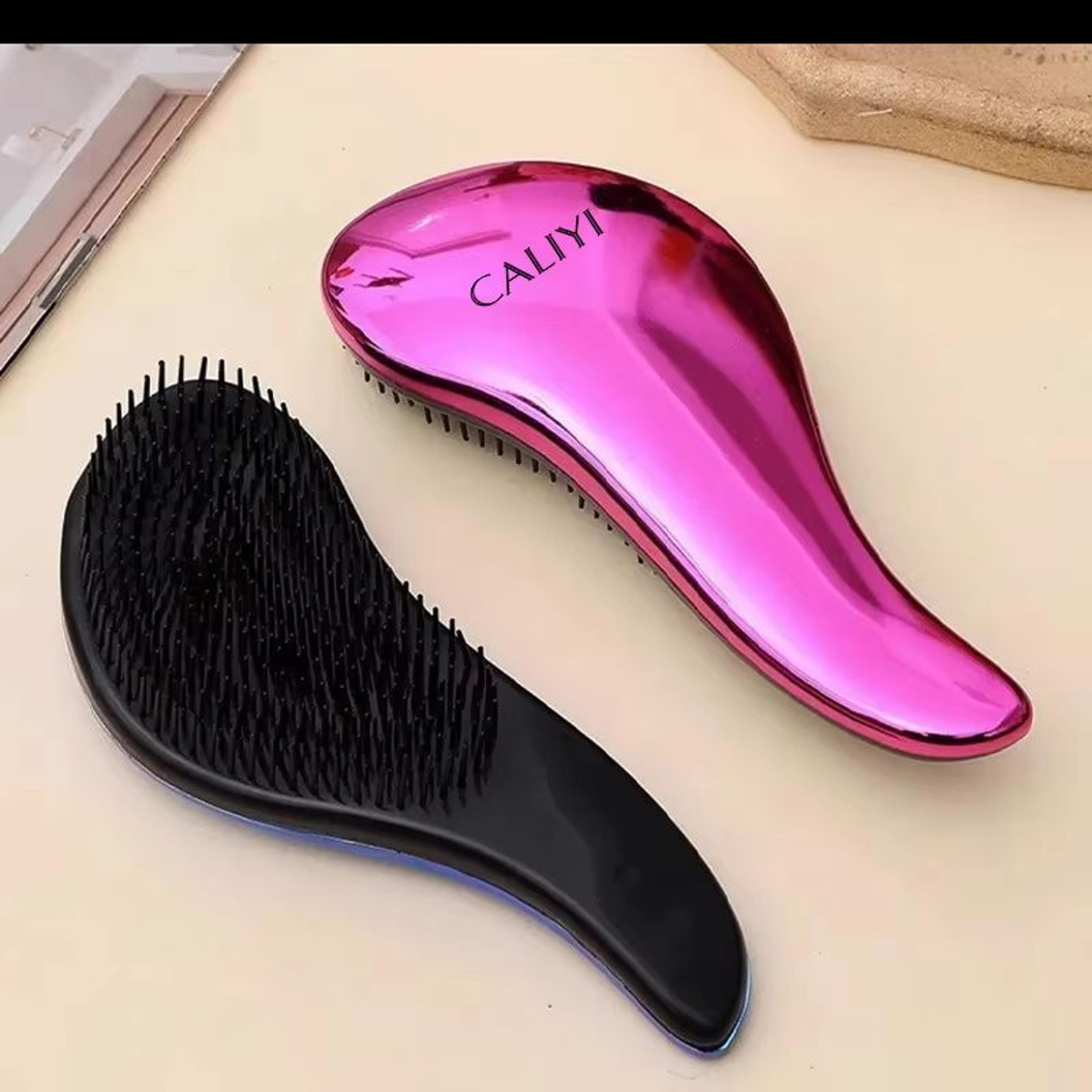 Mango Detangling Hair Paddle Brush Professional Wet  Dry Detangler Brush For Curly Thick  Long Hair 3
