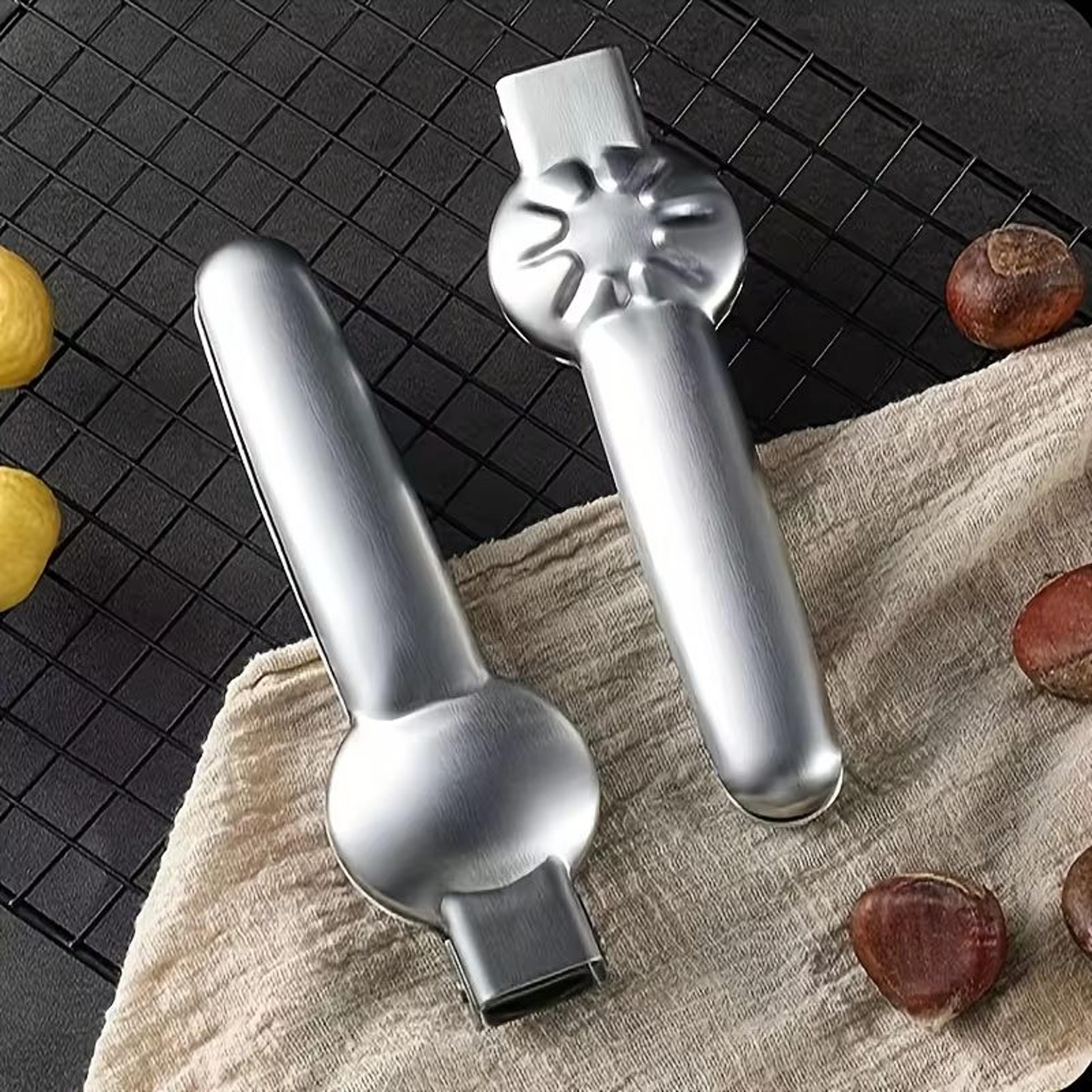 2in1 Chestnut Opener Cutter Stainless Steel Nut Cracker And Sheller Tool 4
