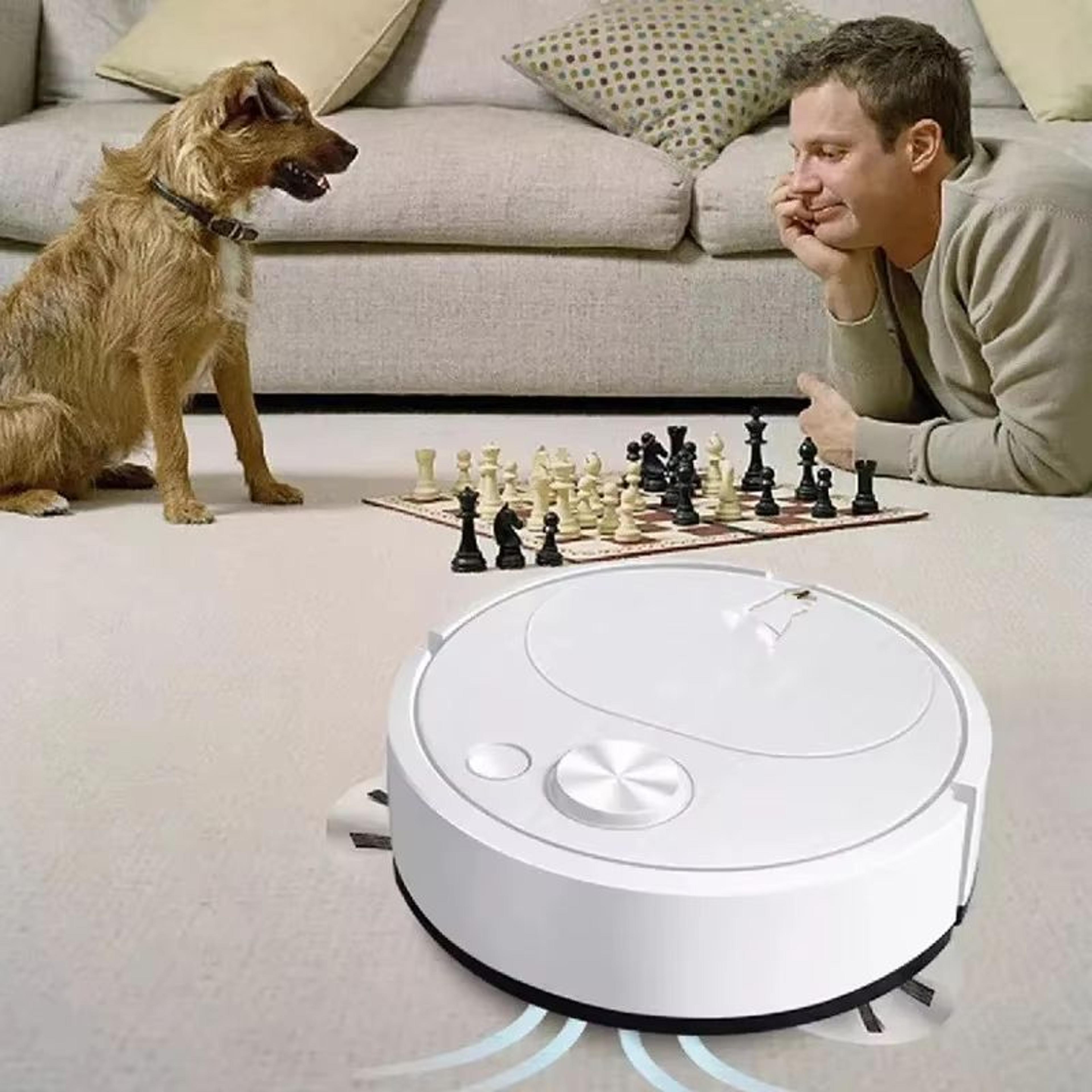 3in1 Robot Vacuum Cleaner With 1500Pa Suction USB Rechargeable Smart Floor Sweeper Mop 3