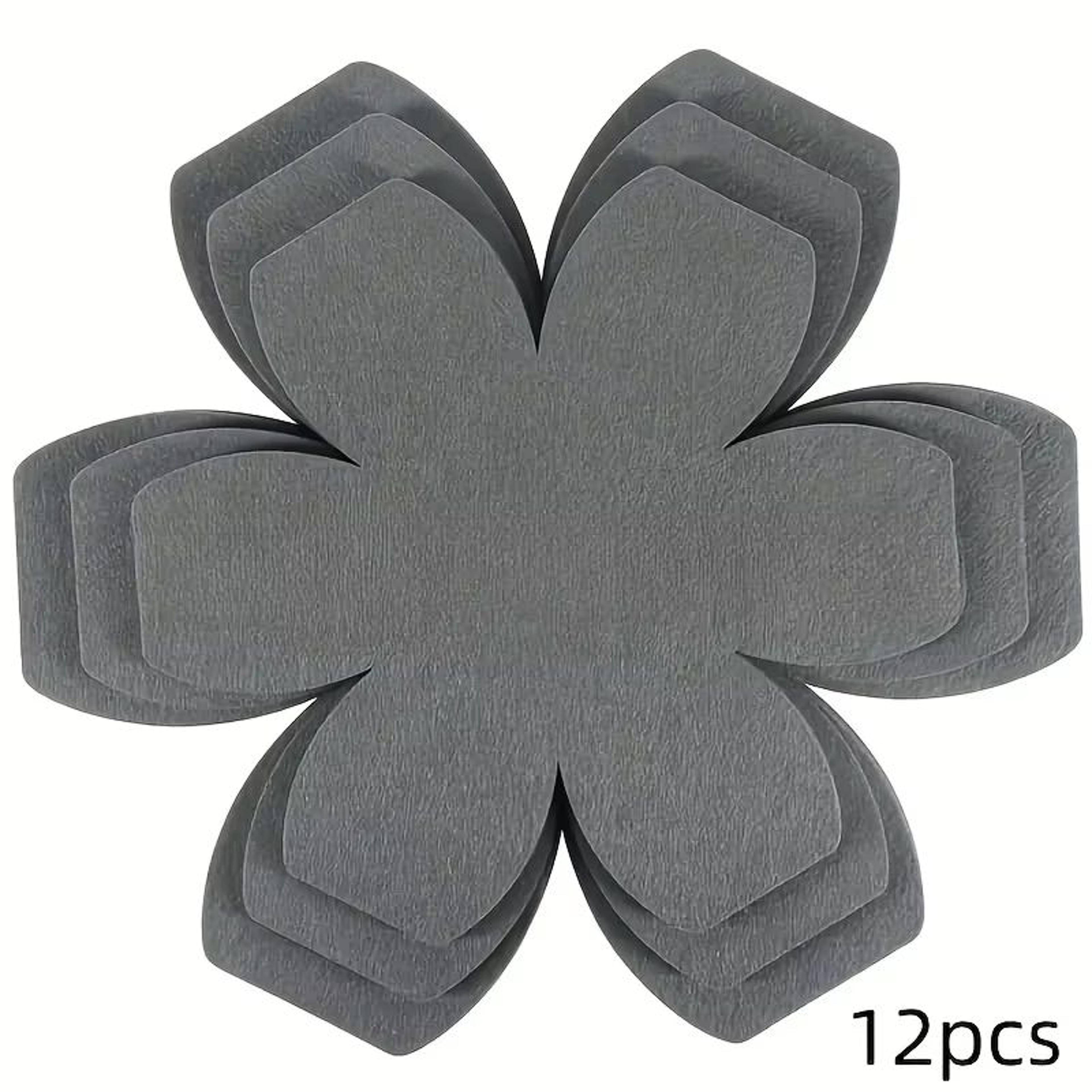 12Piece Felt Pot And Pan Protectors Anti Scratch Non Stick Cookware Divider Pads Set 4