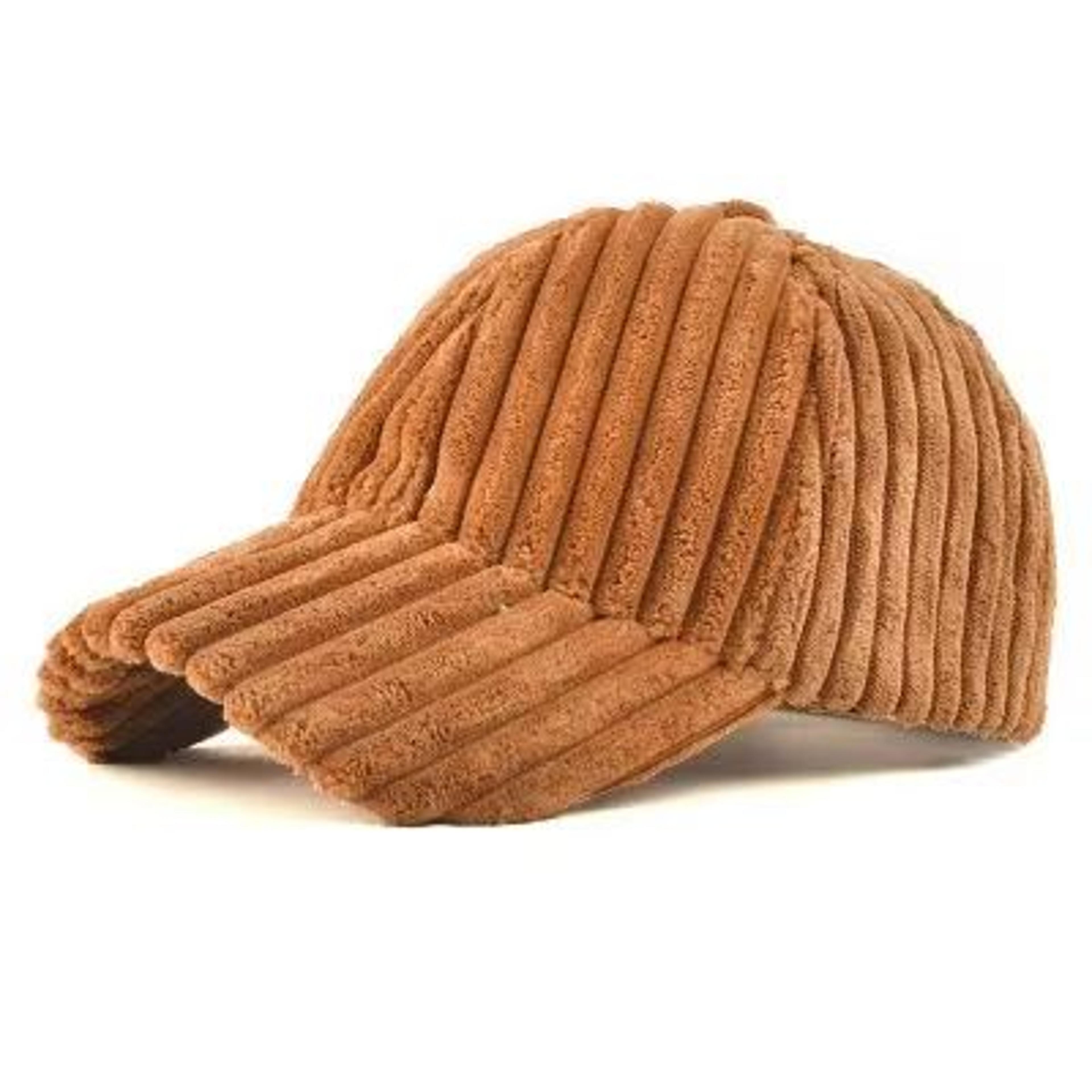 VelvetCord Classic Corduroy Baseball Cap For Women Streetwear Style 5