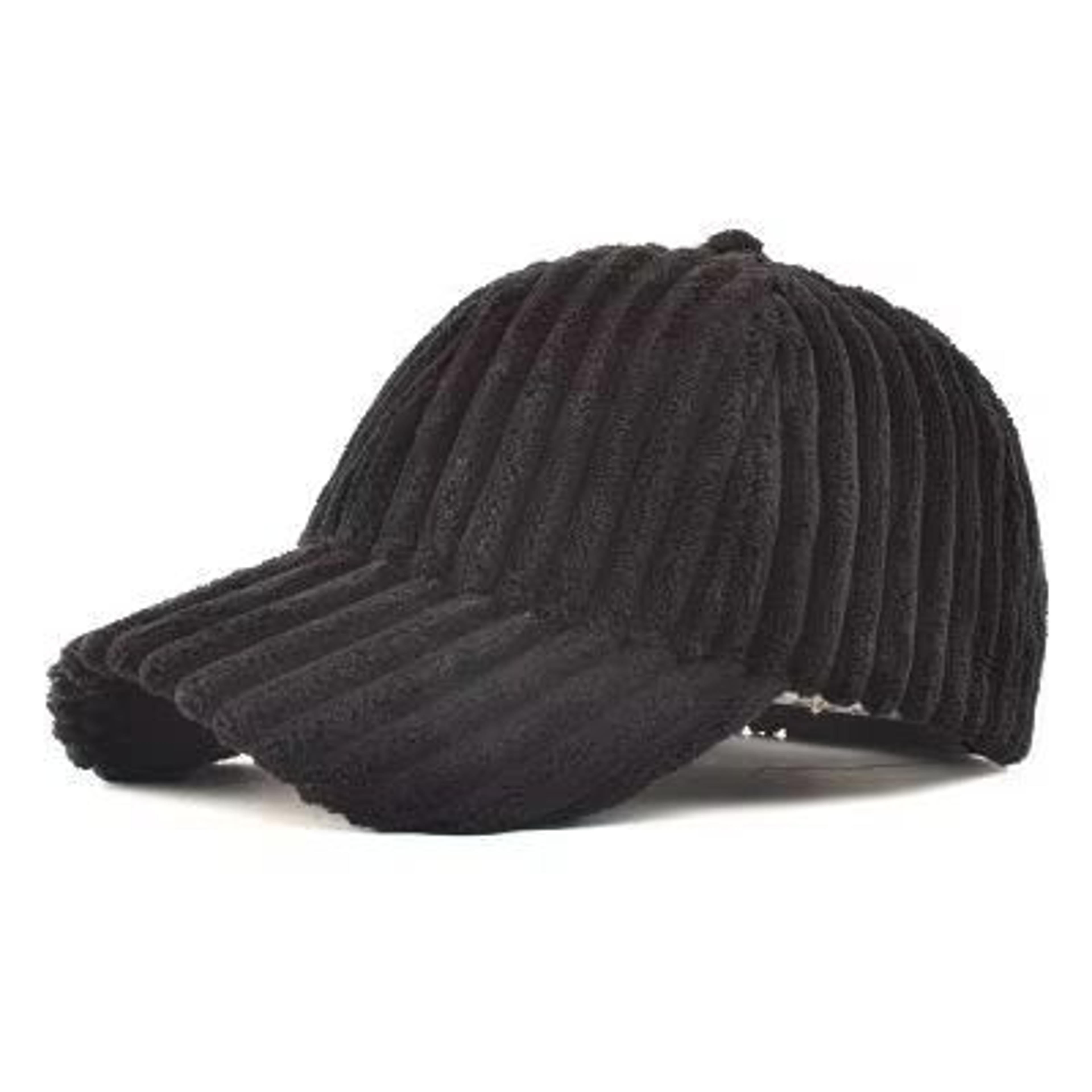 VelvetCord Classic Corduroy Baseball Cap For Women Streetwear Style 6