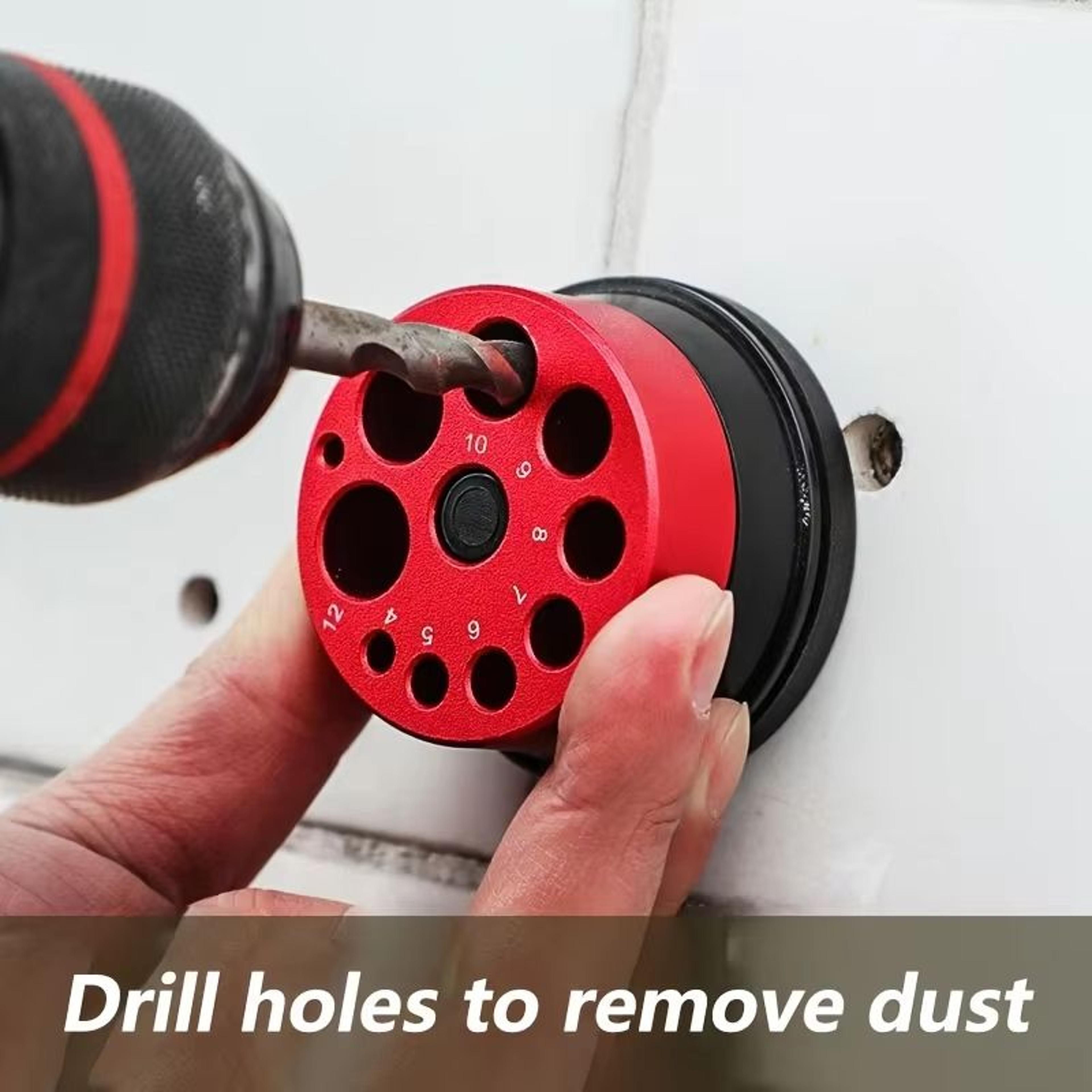 Red Drill Dust Extractor Attachment For Clean And Precise Drilling 2