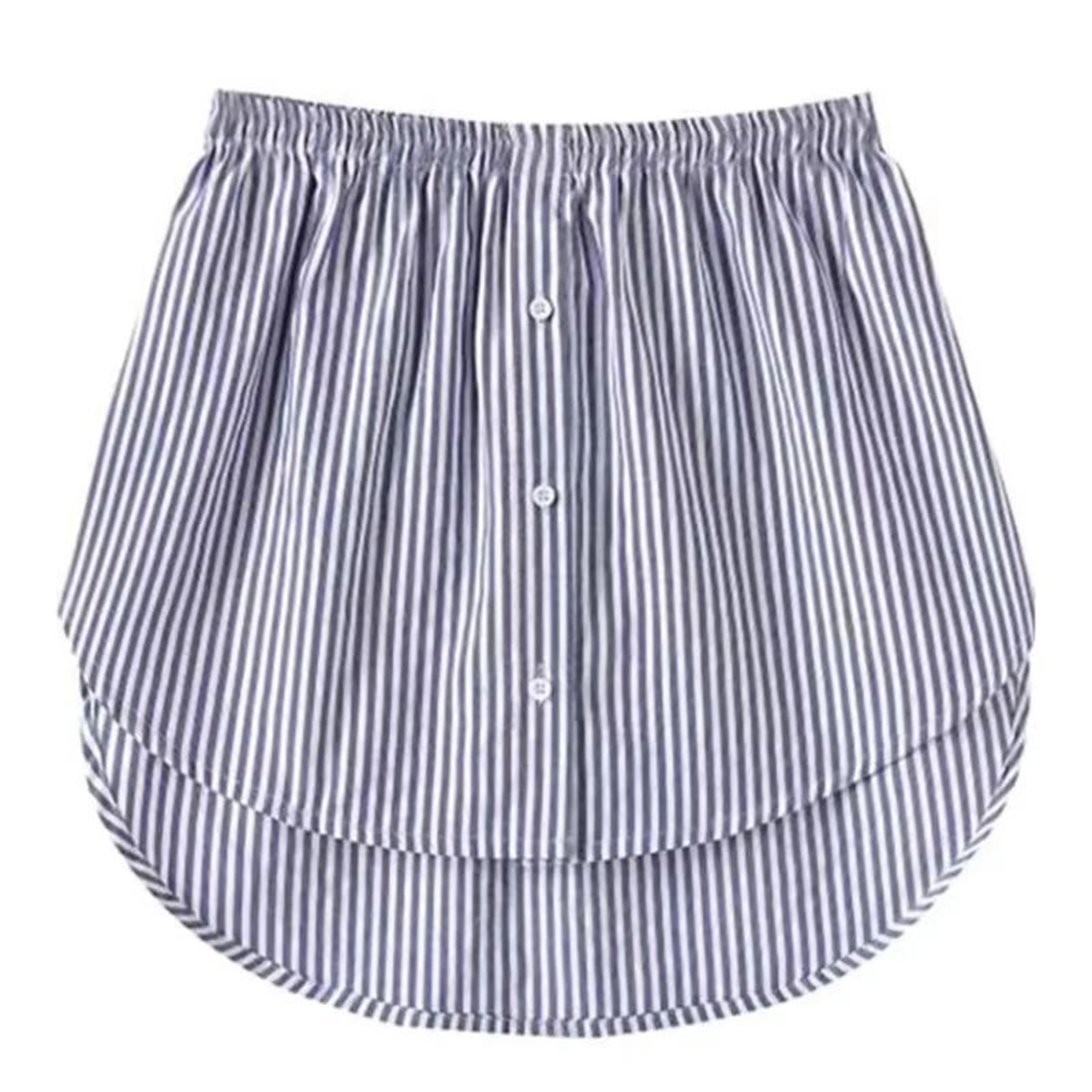 Adjustable Shirt Extender For Women Layered Faux Hem Underskirt 9
