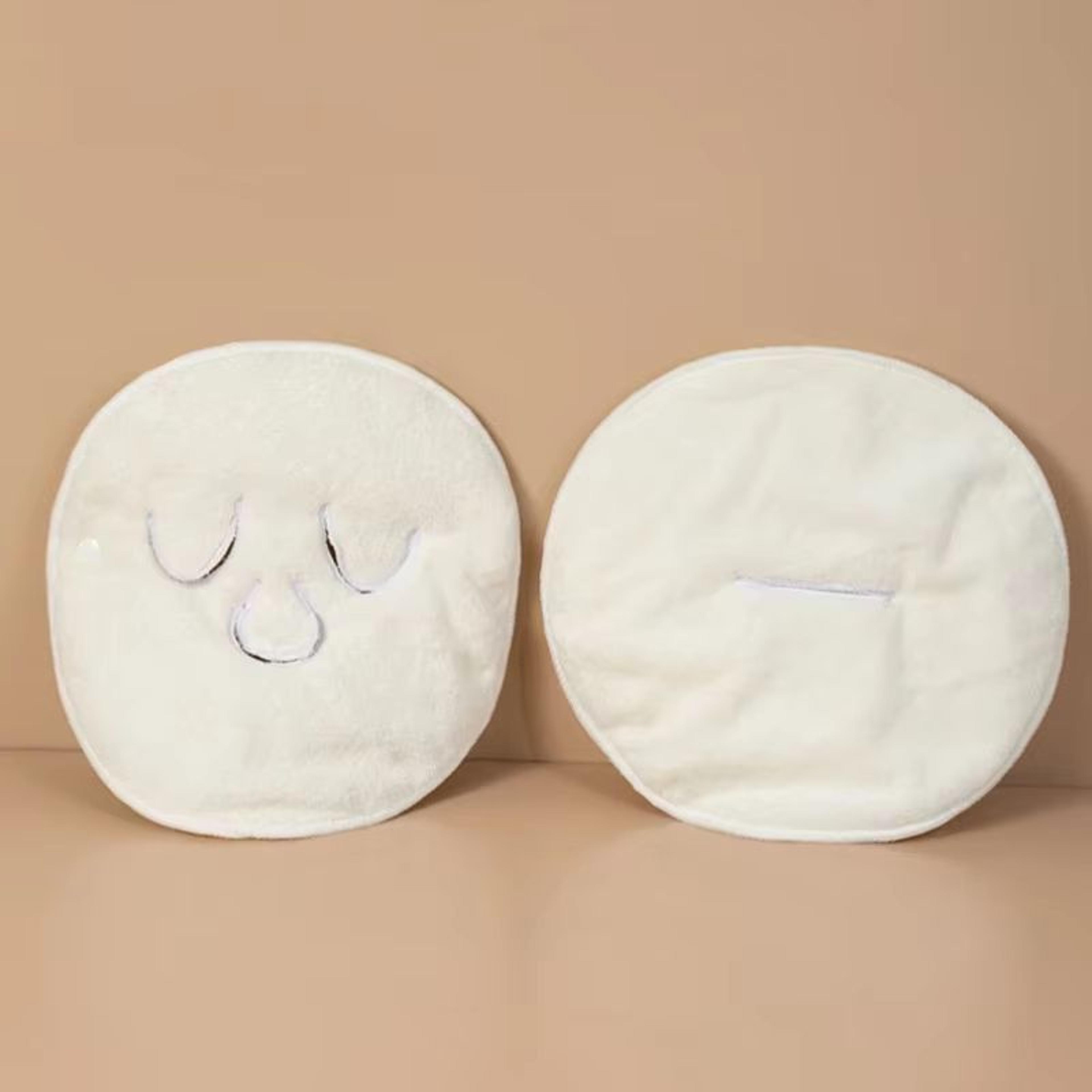 Thick Facial Towel For Hot  Cold Compress Reusable Beauty Face Cloth 1
