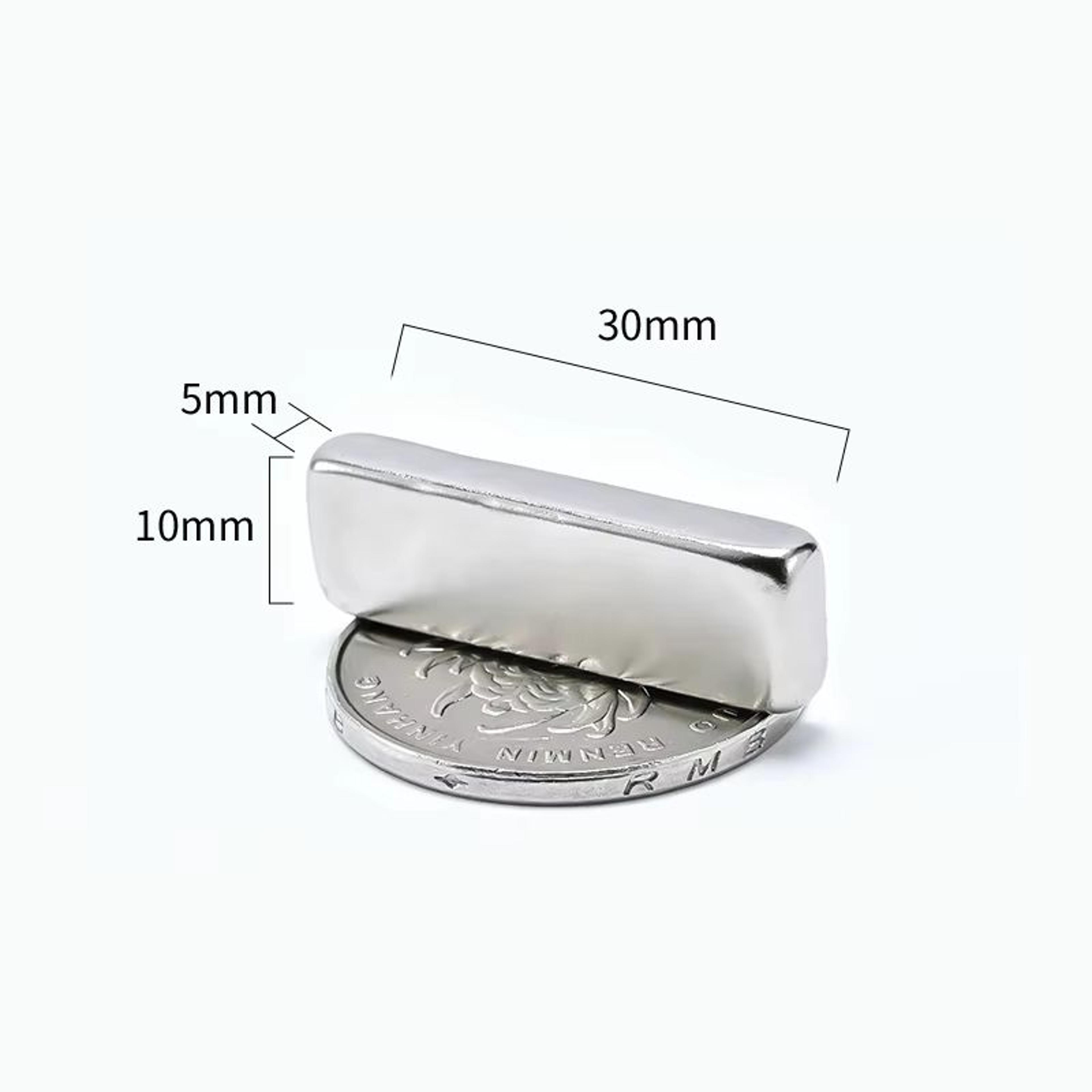Ultra Strong N52 Square Neodymium Magnets 118197in Heavy Duty Magnetic Set 10