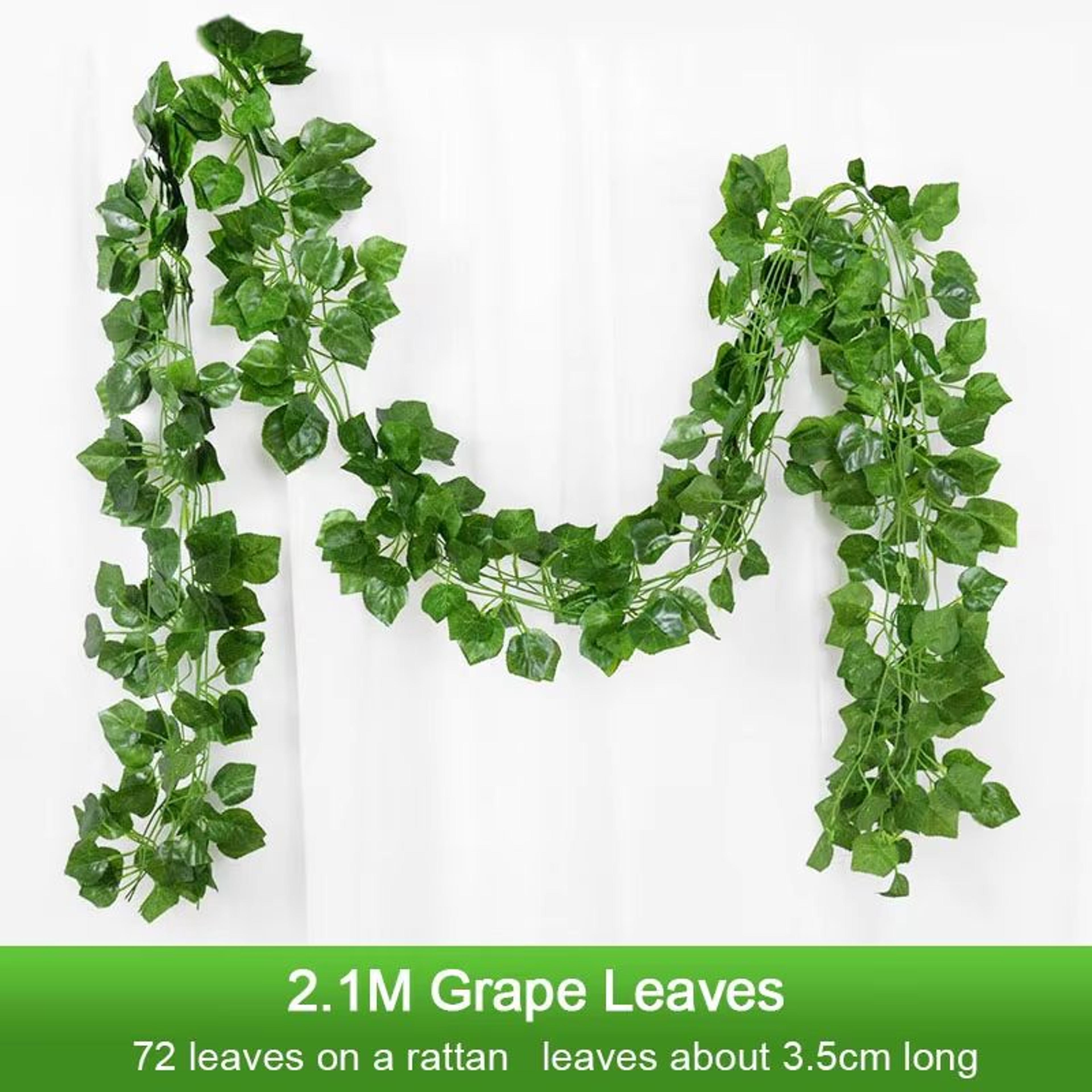 21M Artificial Ivy Garland Silk Hanging Vine Wall Decor Greenery 10
