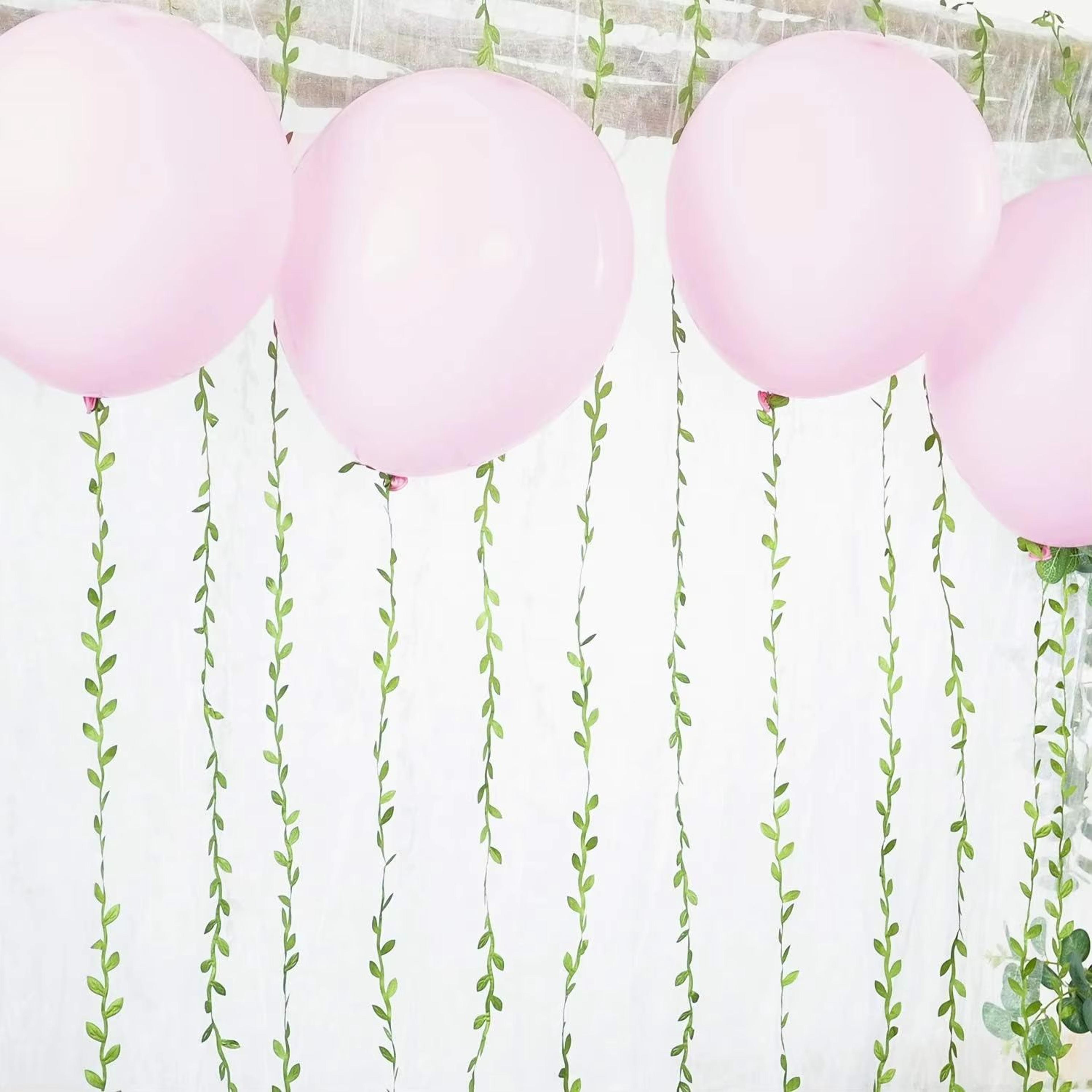 Artificial Green Leaf Vine Ribbon For DIY Crafts Wedding  Home Decor 3