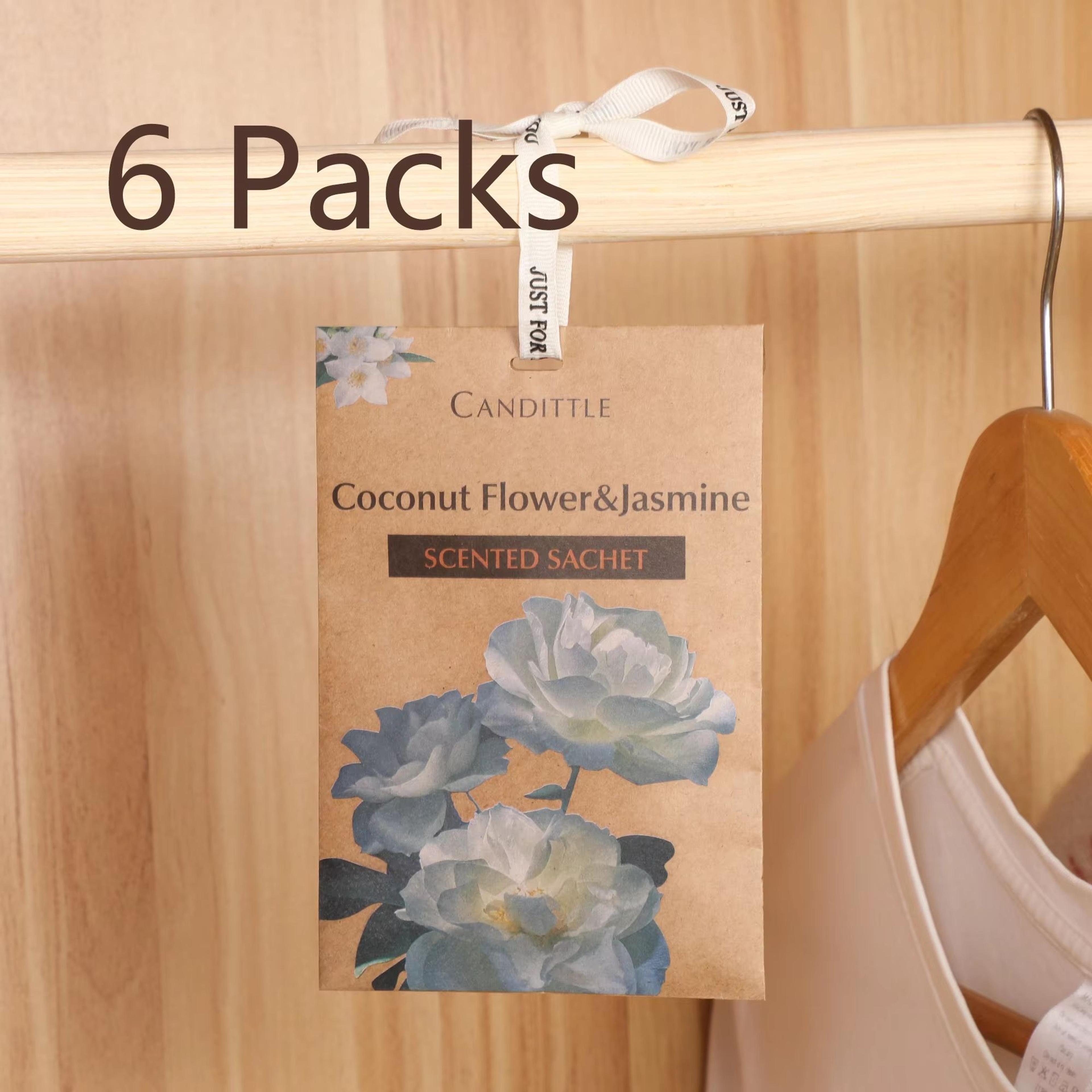 6Pack Oud Lavender Sandalwood Scented Sachet Set LongLasting Closet  Car Freshener 9