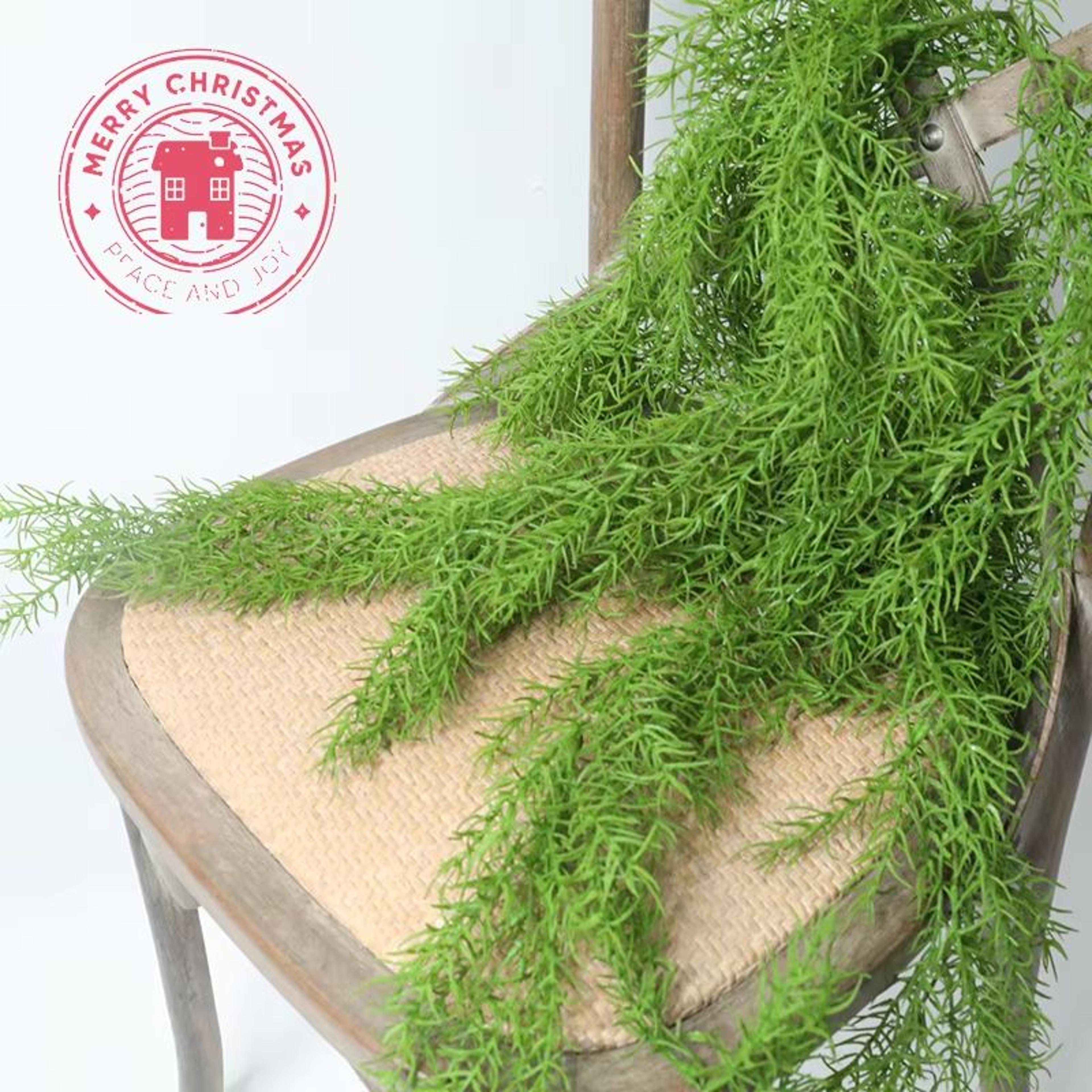 Artificial Pine Needle Hanging Vine 105cm Realistic Green Wall Decor 4
