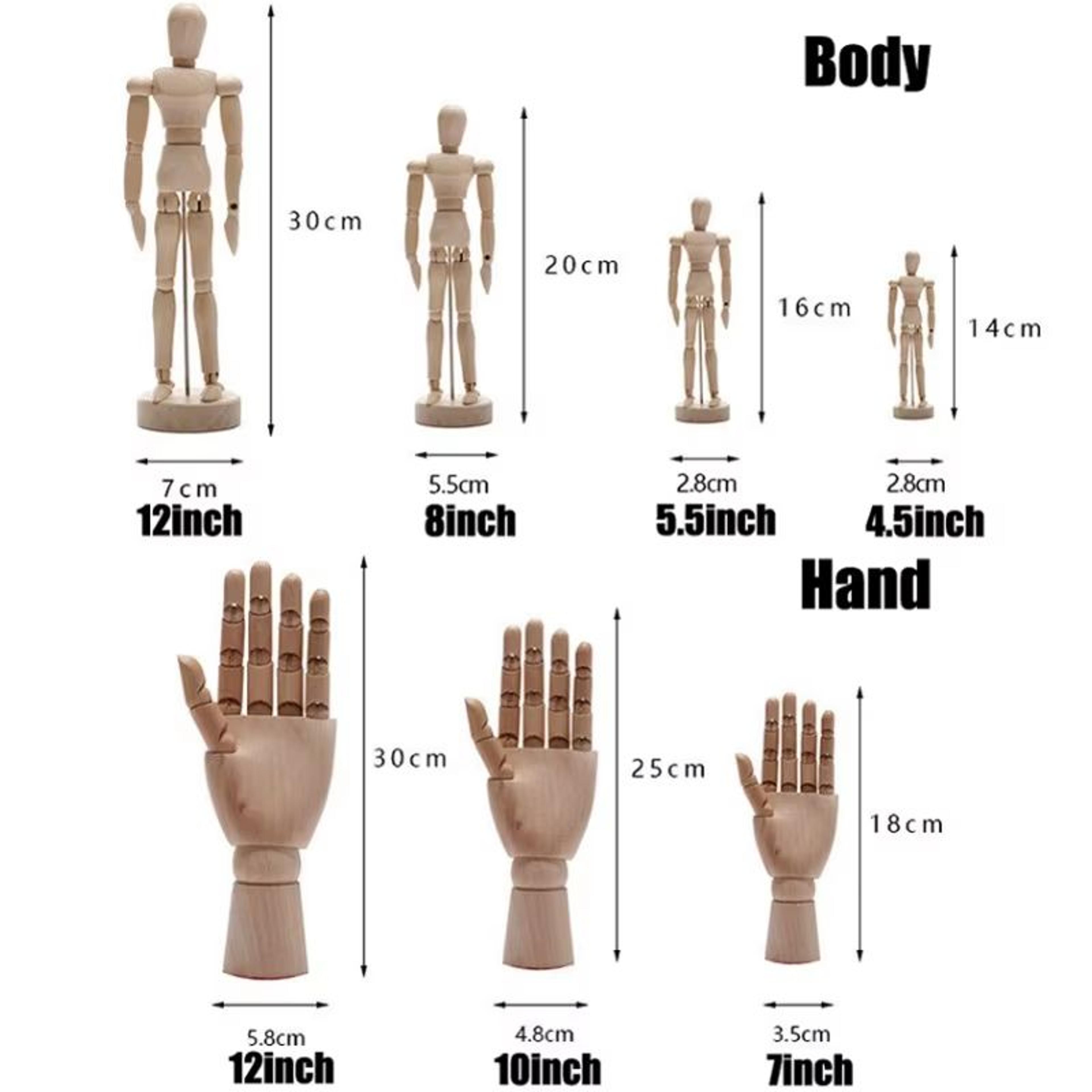 Poseable Wooden Artist Mannequin Movable Figure For Drawing And Decor 1