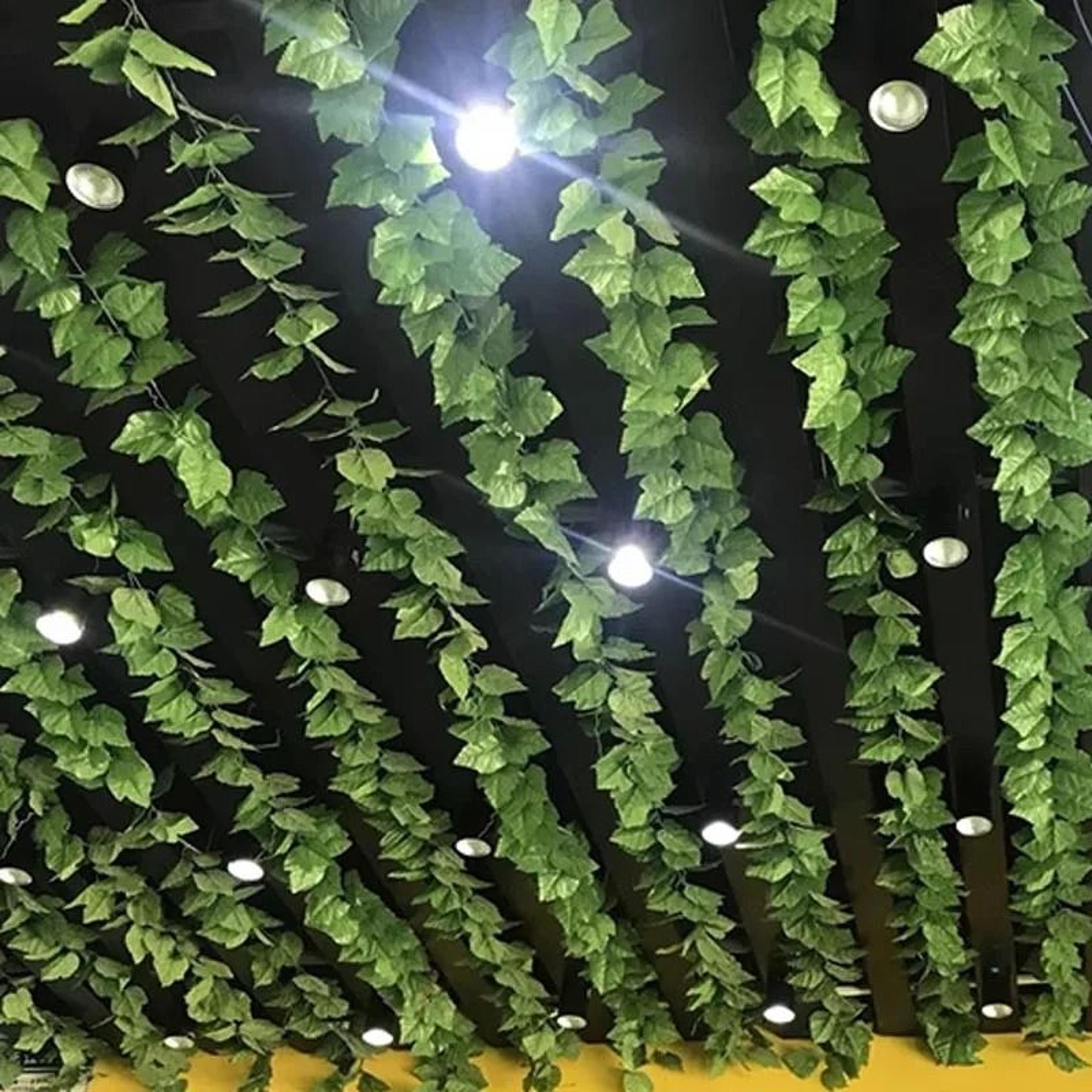 Lifelike Artificial Ivy Leaf Hanging Vine Garland For Home And Event Decor 1