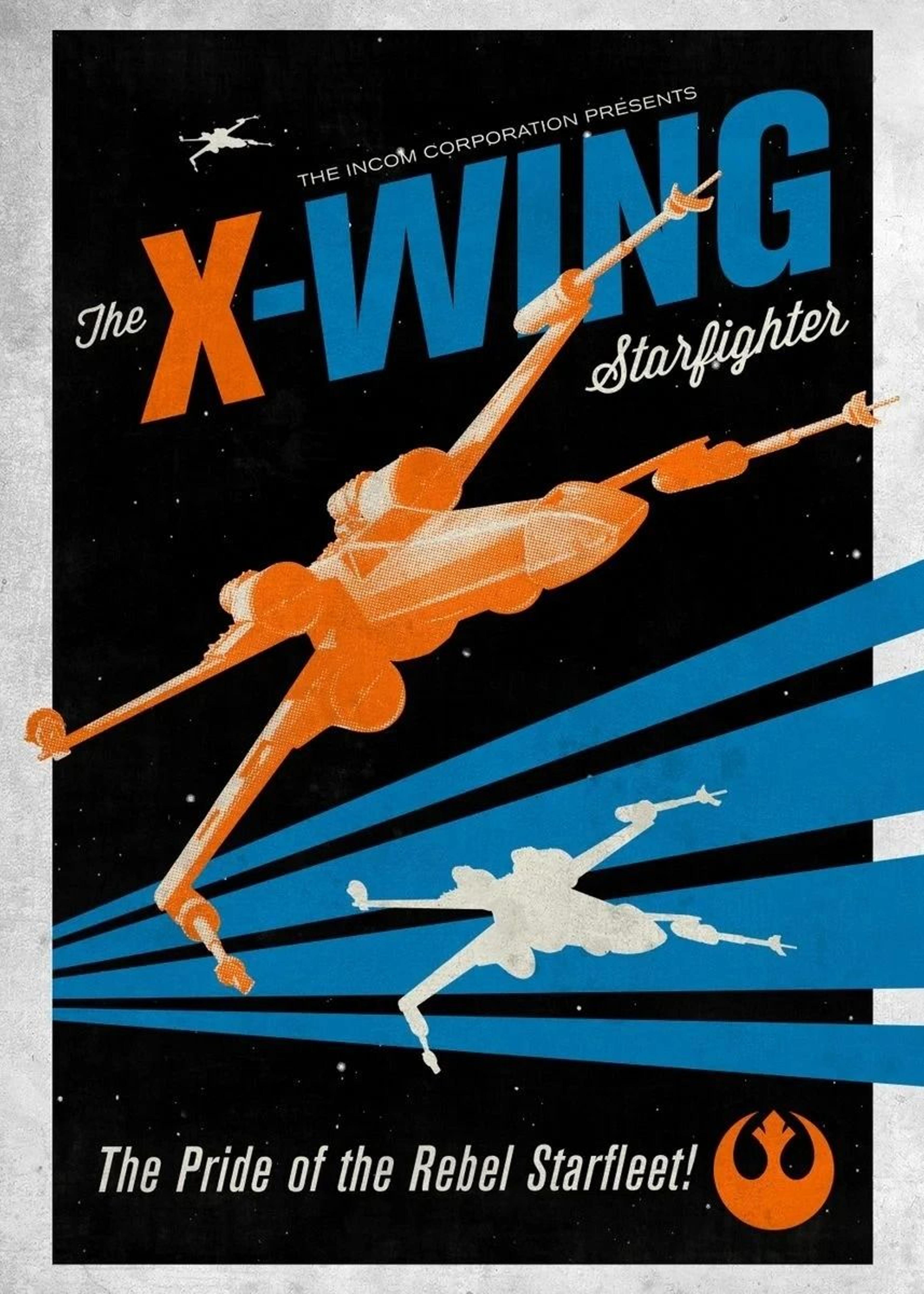 Galactic Retro Propaganda Canvas Poster Space Movie Wall Art 14