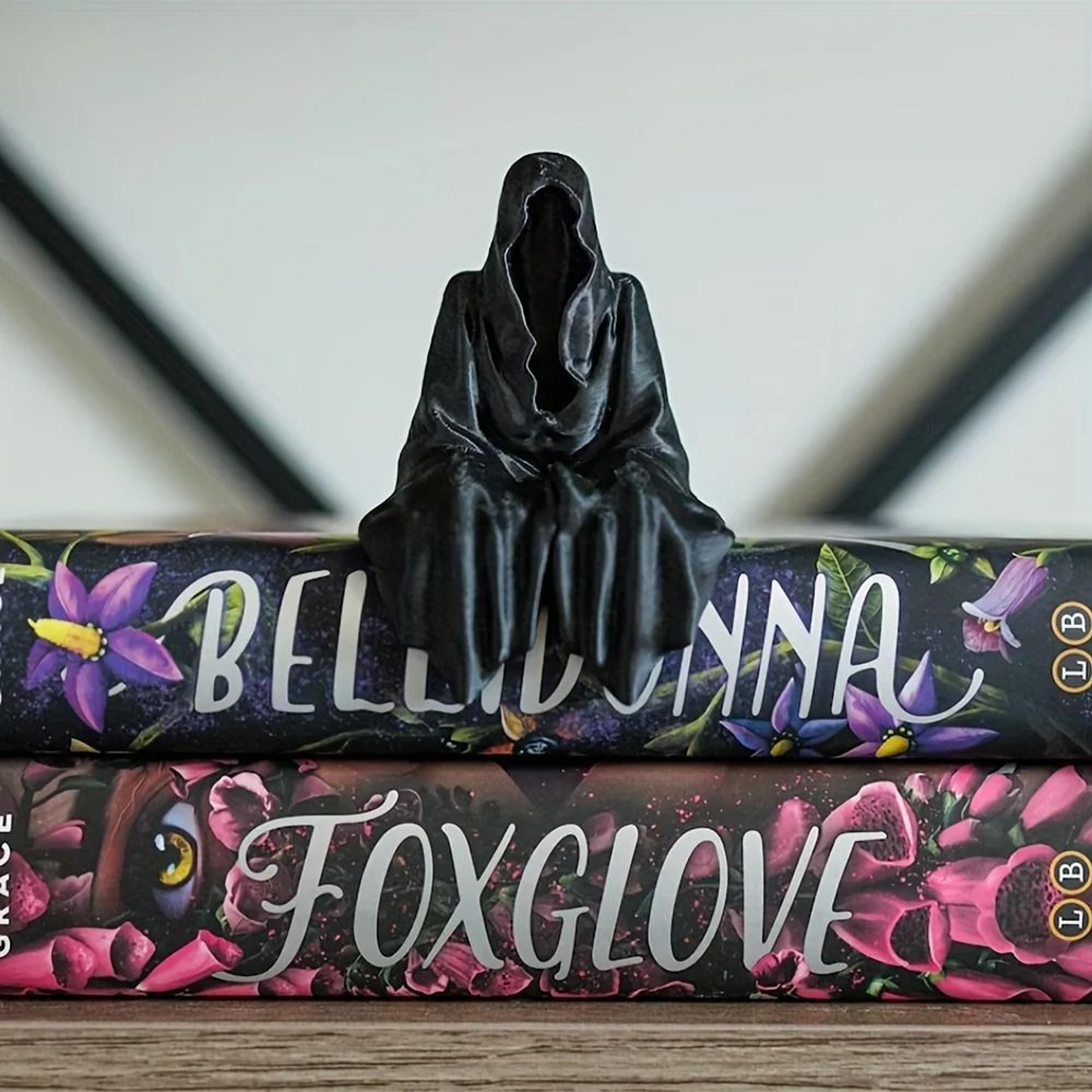 Dark Gothic Hooded Cloak Statue 3D Printed Desk Decor Figurine 2