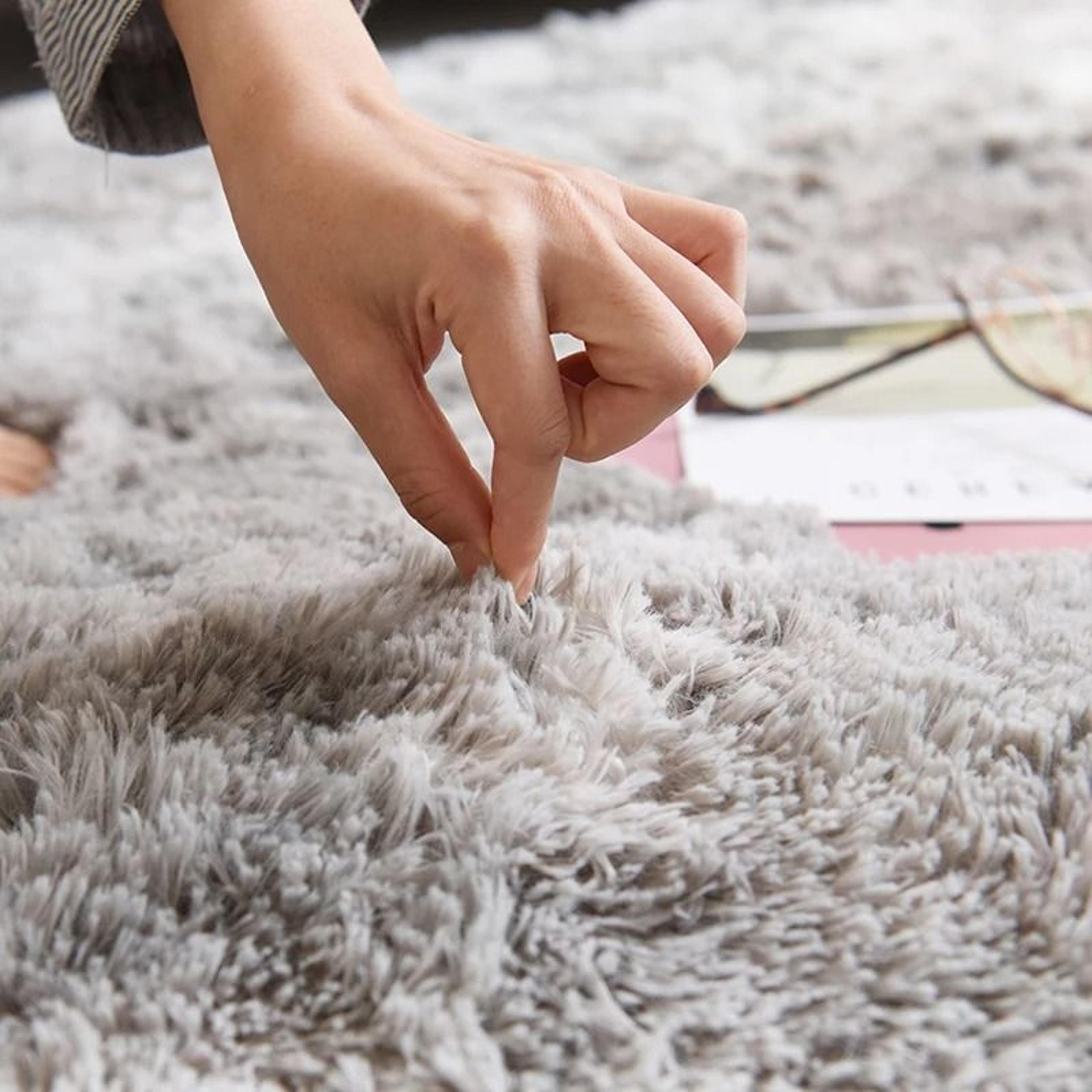 Ultra Soft Fluffy Round Rug Shaggy Bedroom Carpet Aesthetic Plush Floor Mat 5