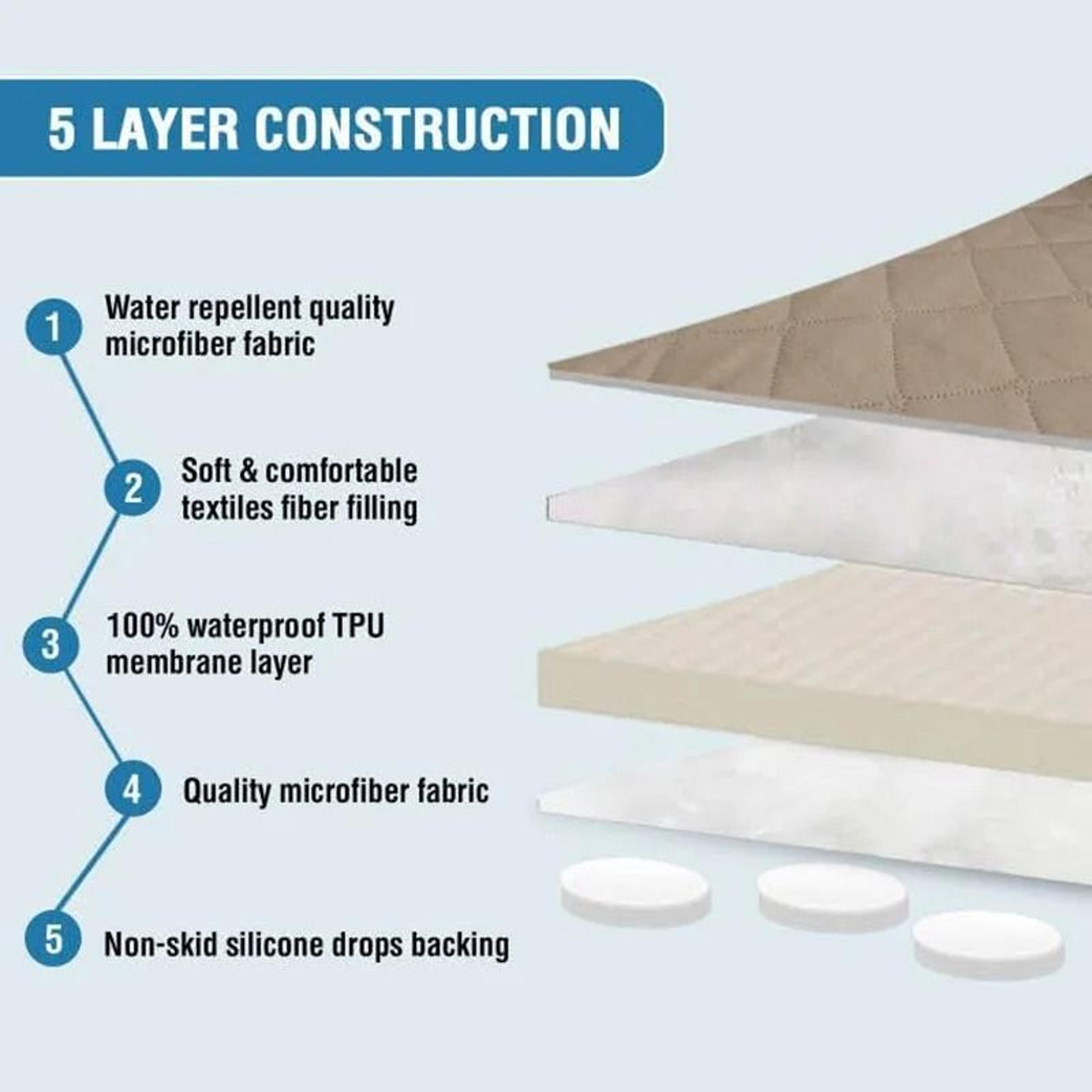 Waterproof Pet Sofa Cover  ScratchProof Washable Couch Protector With Embroidered Design 5