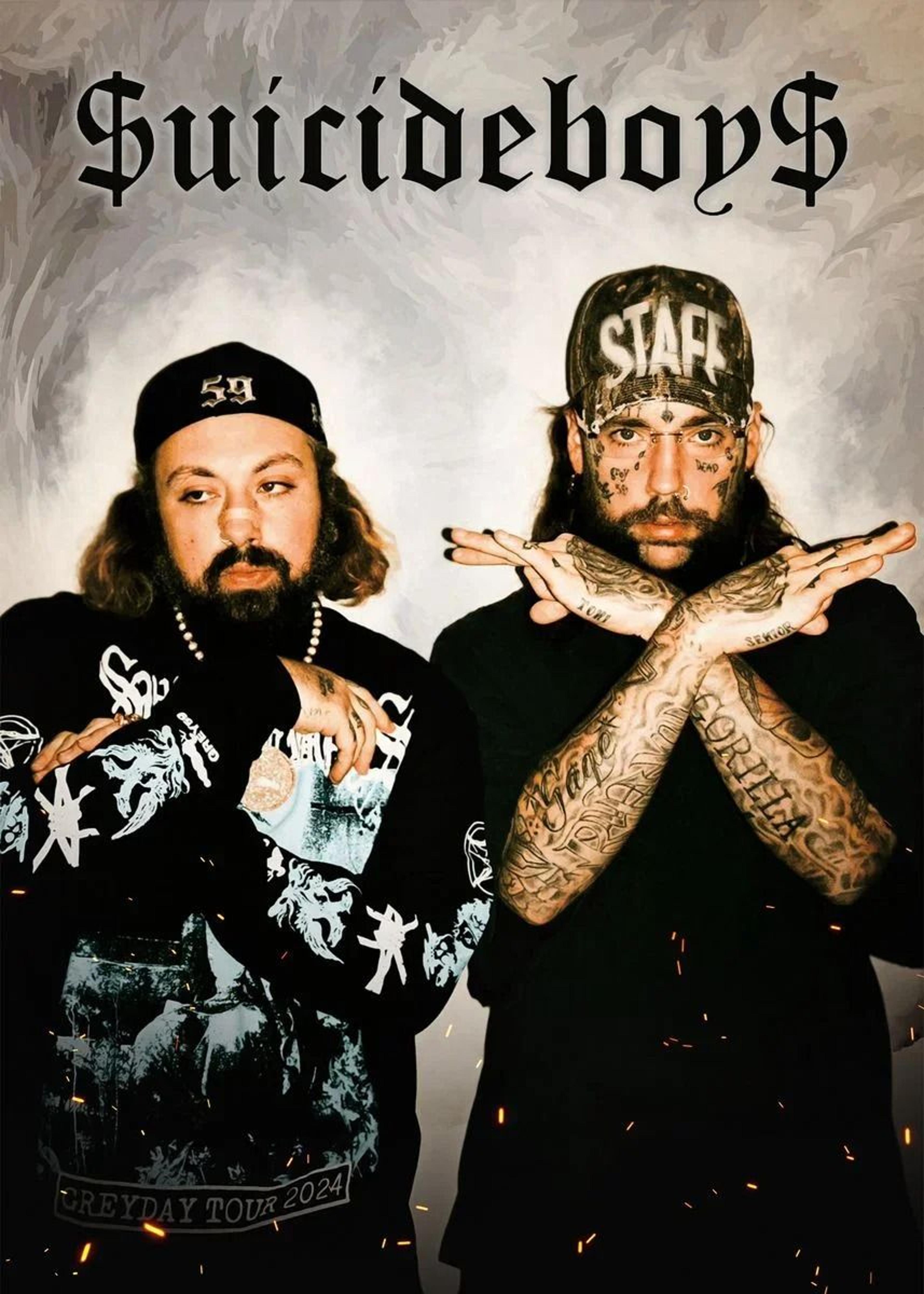 Vintage Suicideboys Album Canvas Poster  Hip Hop Wall Art Room Decor 20