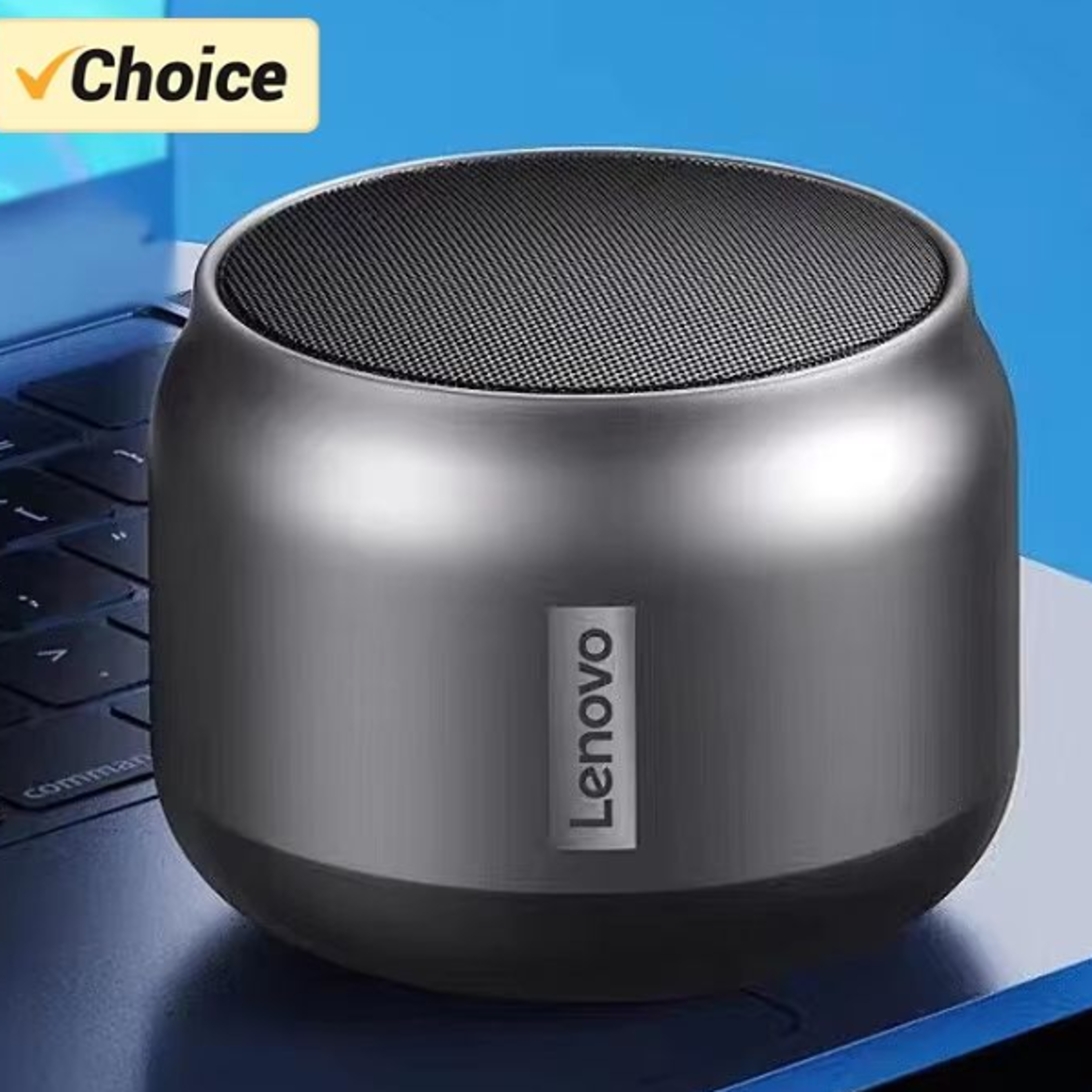 waterproof bluetooth speaker with deep bass & 360° surround sound