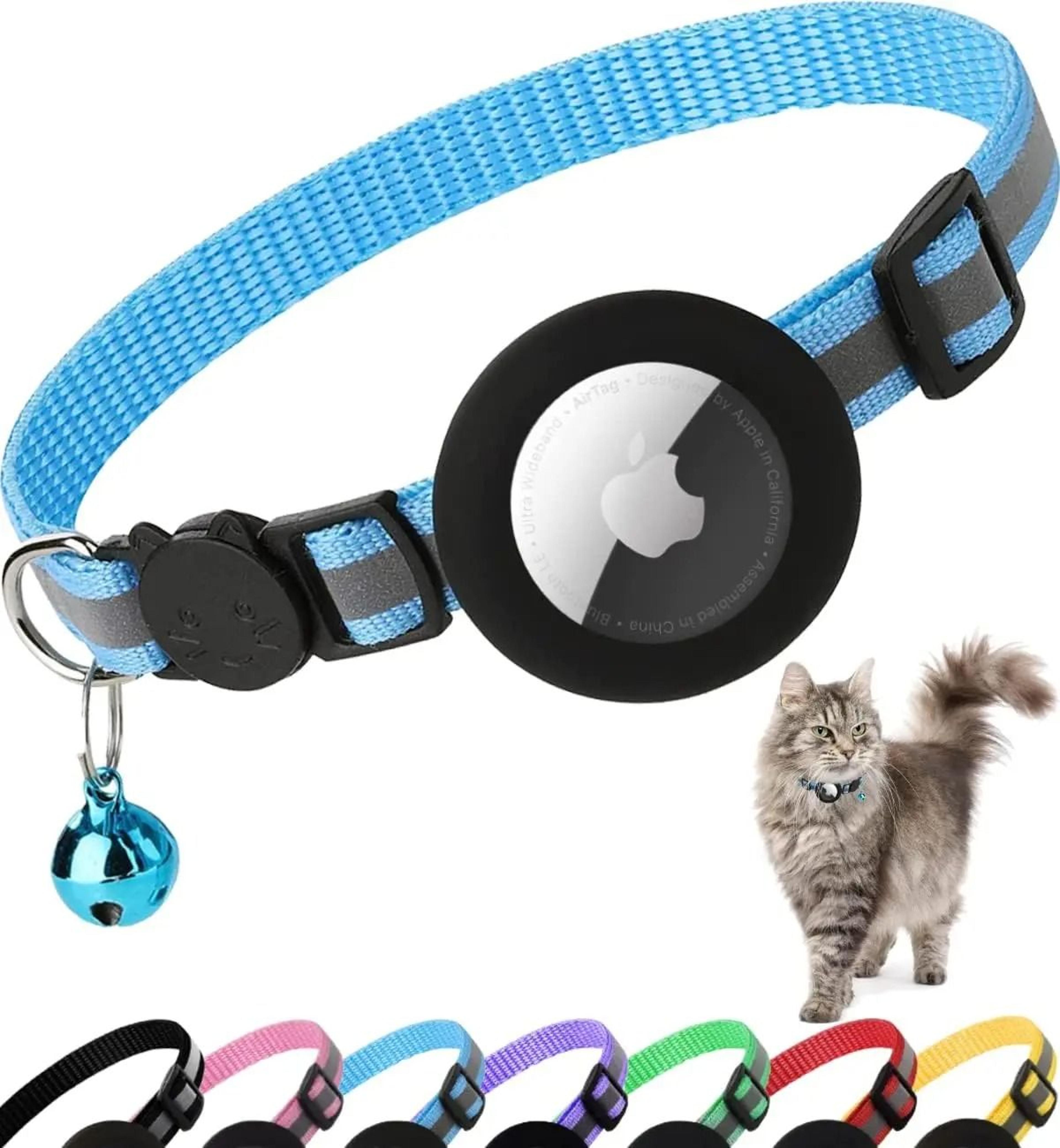 AirTag Ready Reflective Breakaway Cat Collar With Bell For Kittens  Cats 7