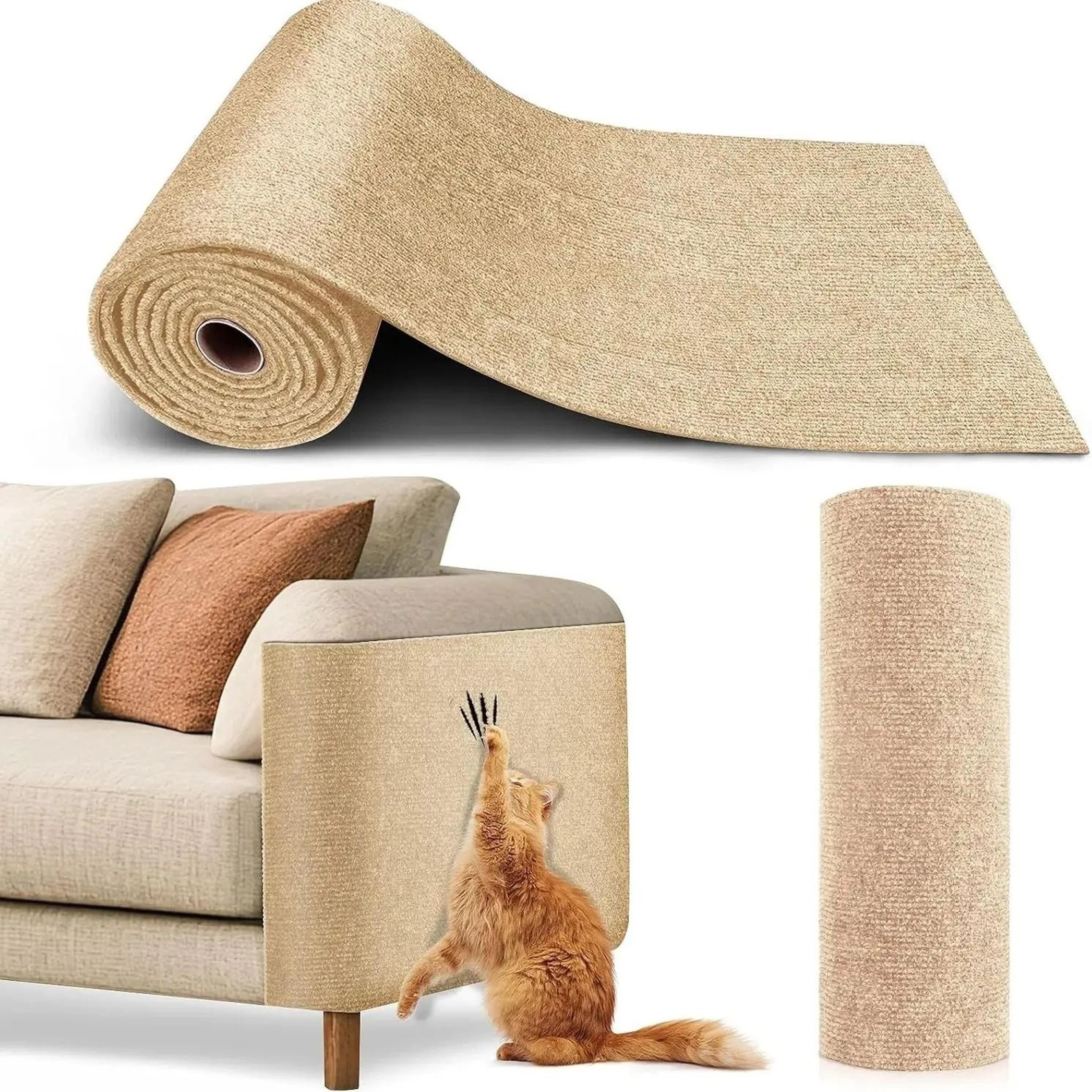 SelfAdhesive Cat Scratcher Furniture Protector Mat For Sofas Walls  Corners 4
