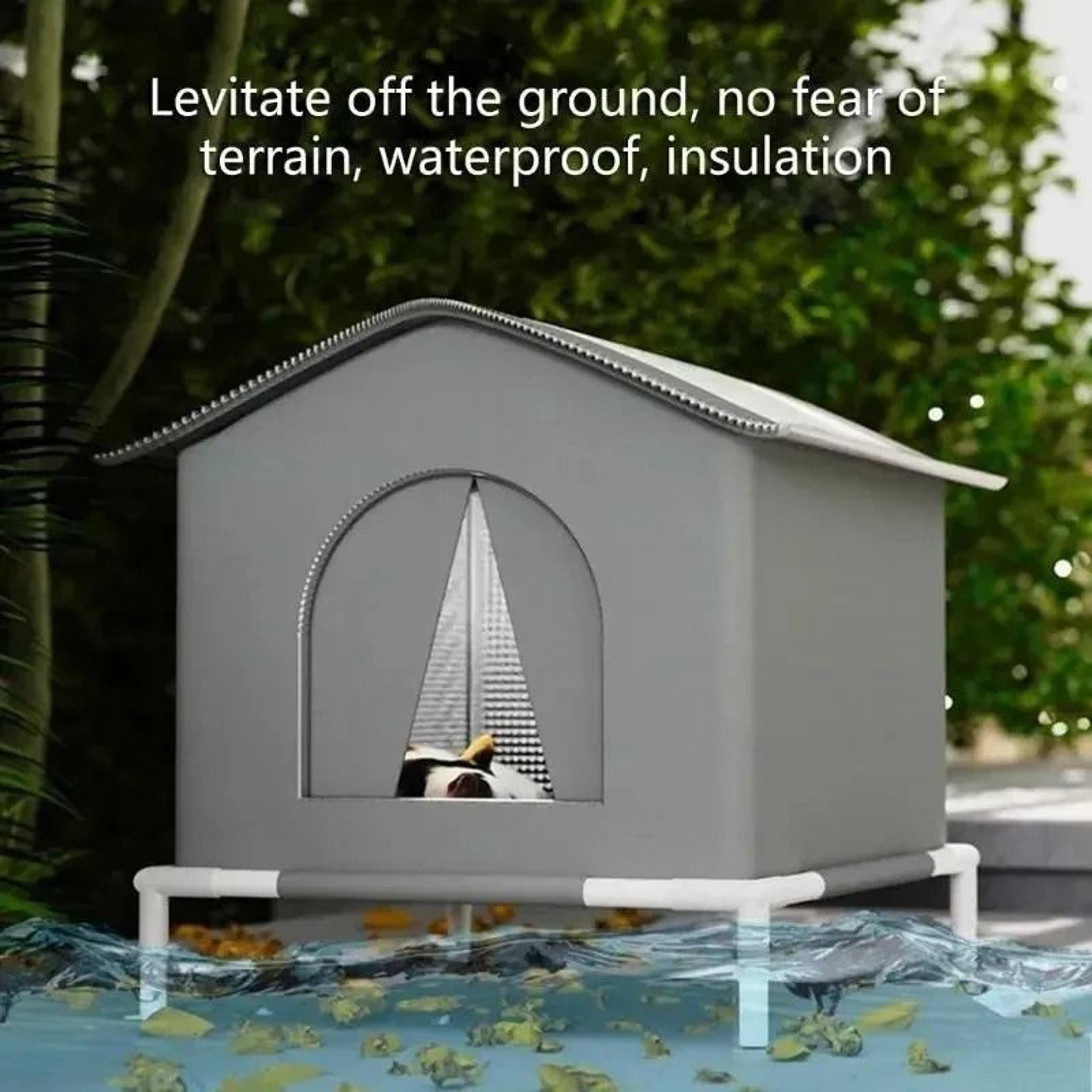 AllSeason Waterproof Outdoor Cat Shelter For Feral Stray And Outdoor Cats 2