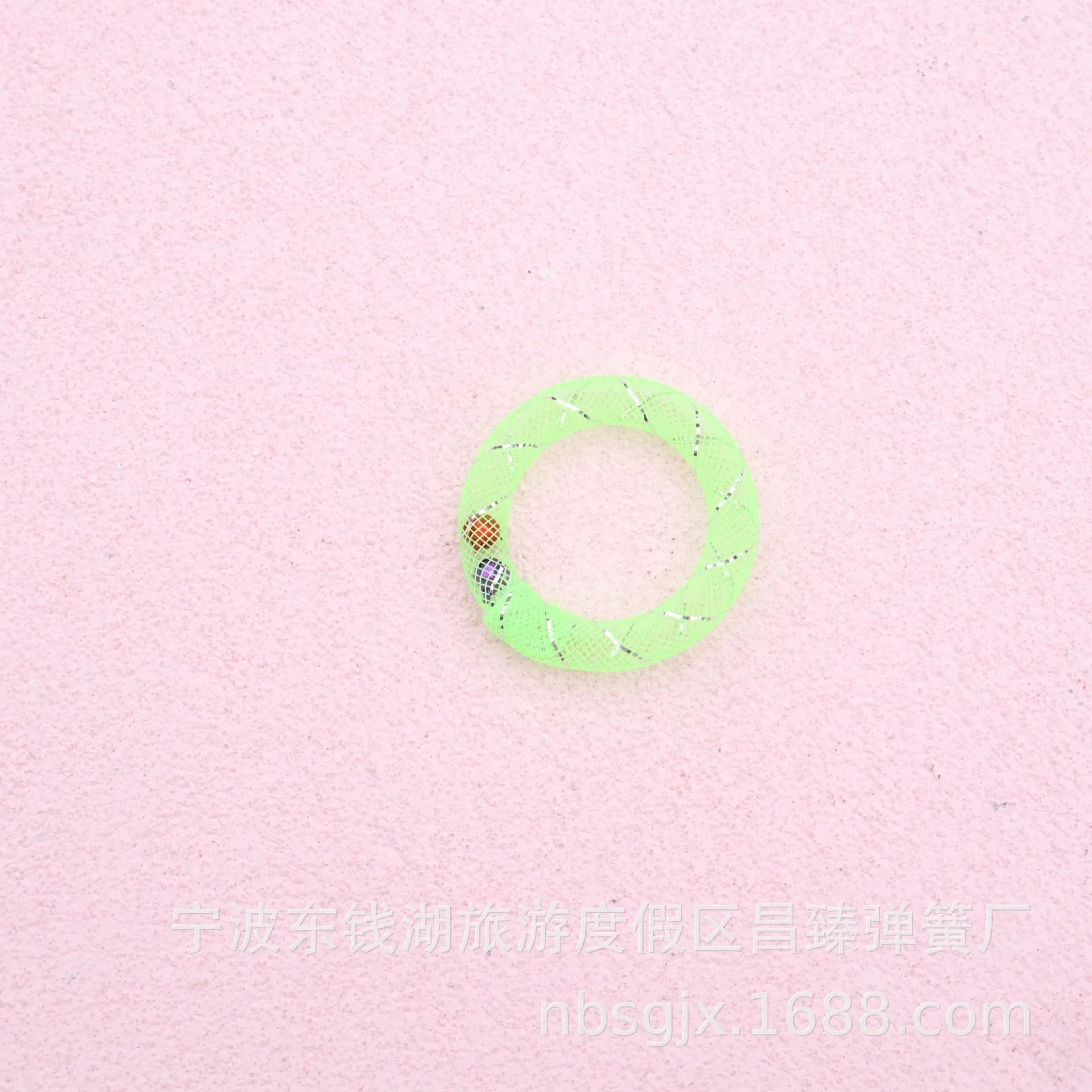 BounceBell Donut Spring Cat Toy With Bell For Interactive Self Play 6