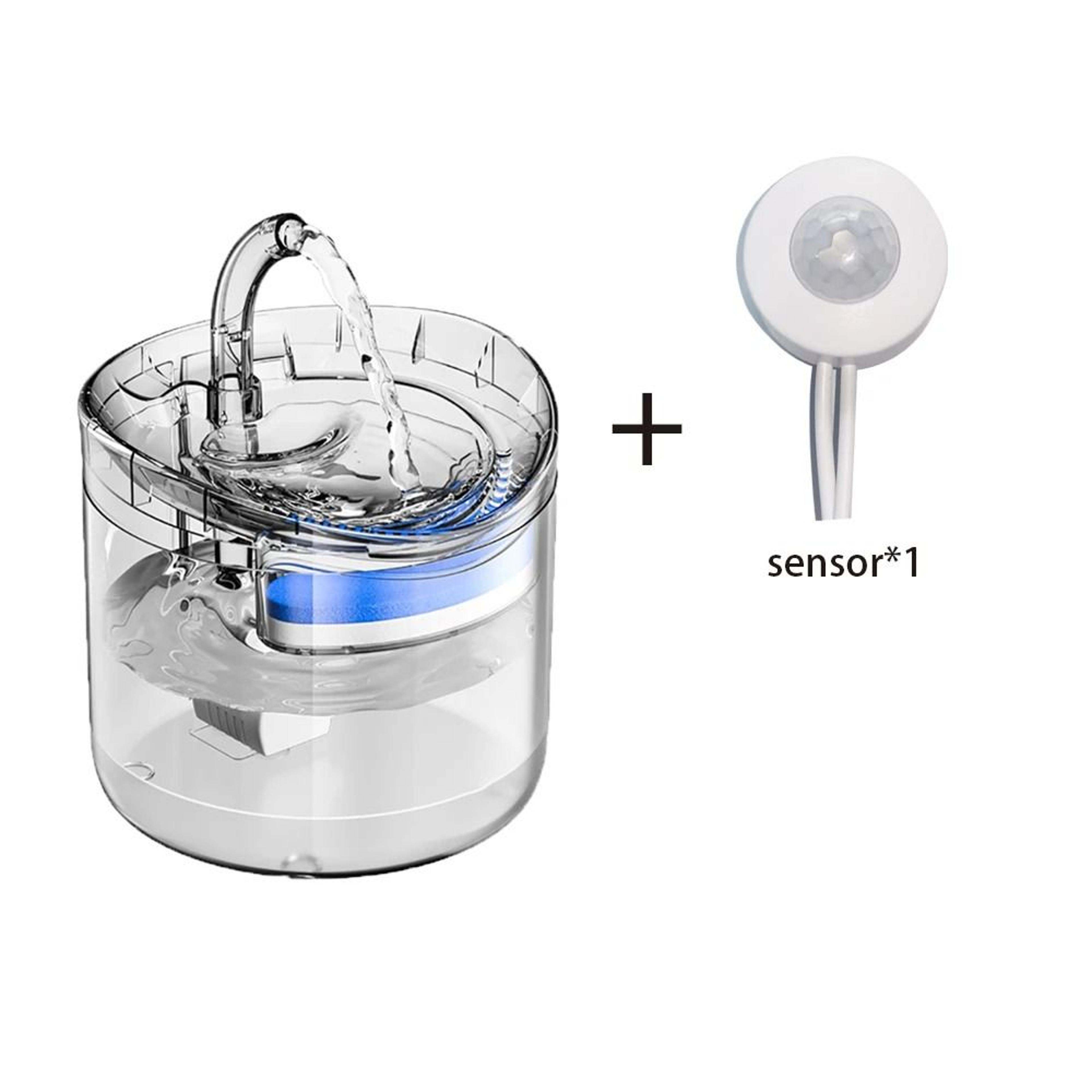 Smart Motion Sensor Pet Water Fountain 67oz Automatic Drinking Station 10