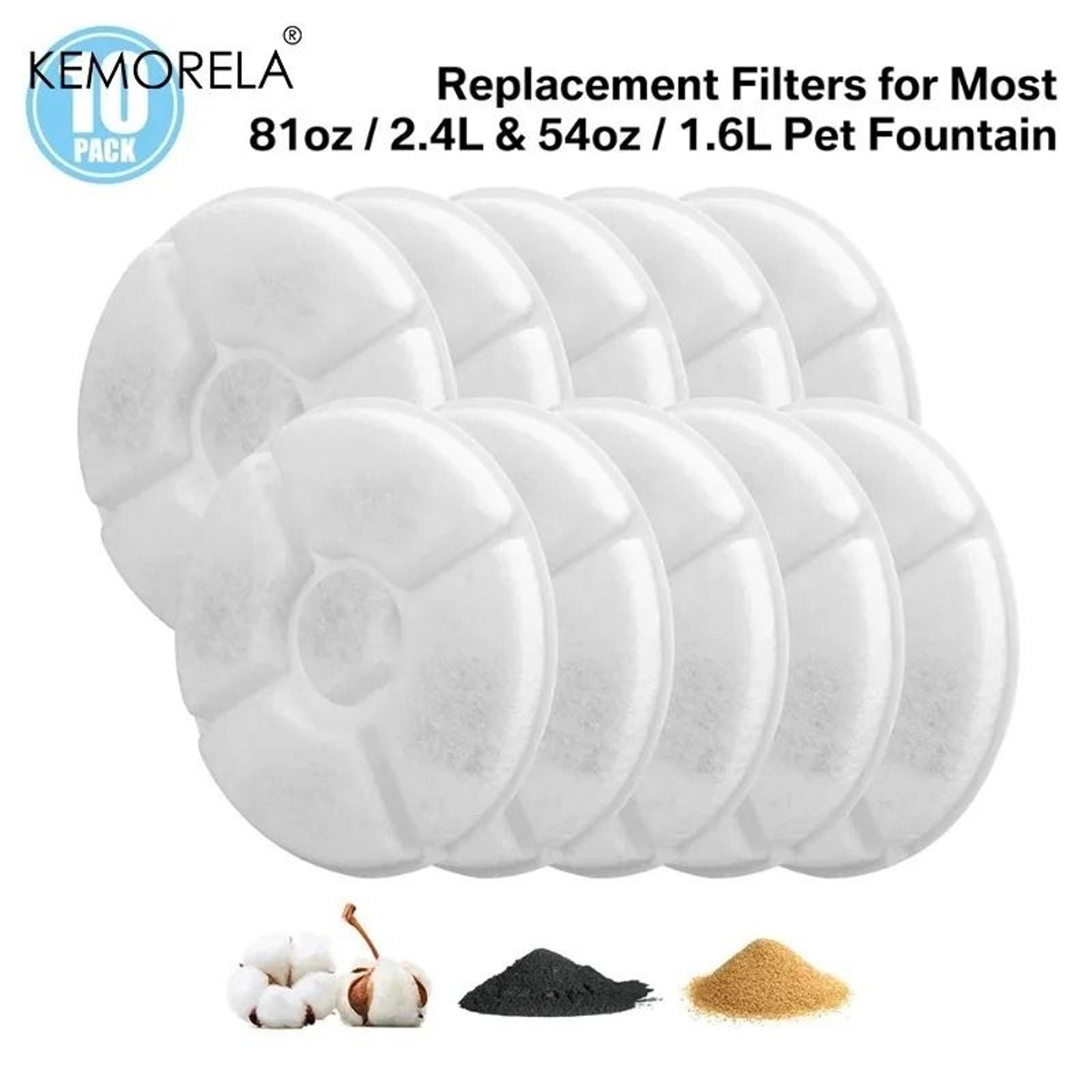 Premium Replacement Filter Set For 24L Pet Water Fountain 2