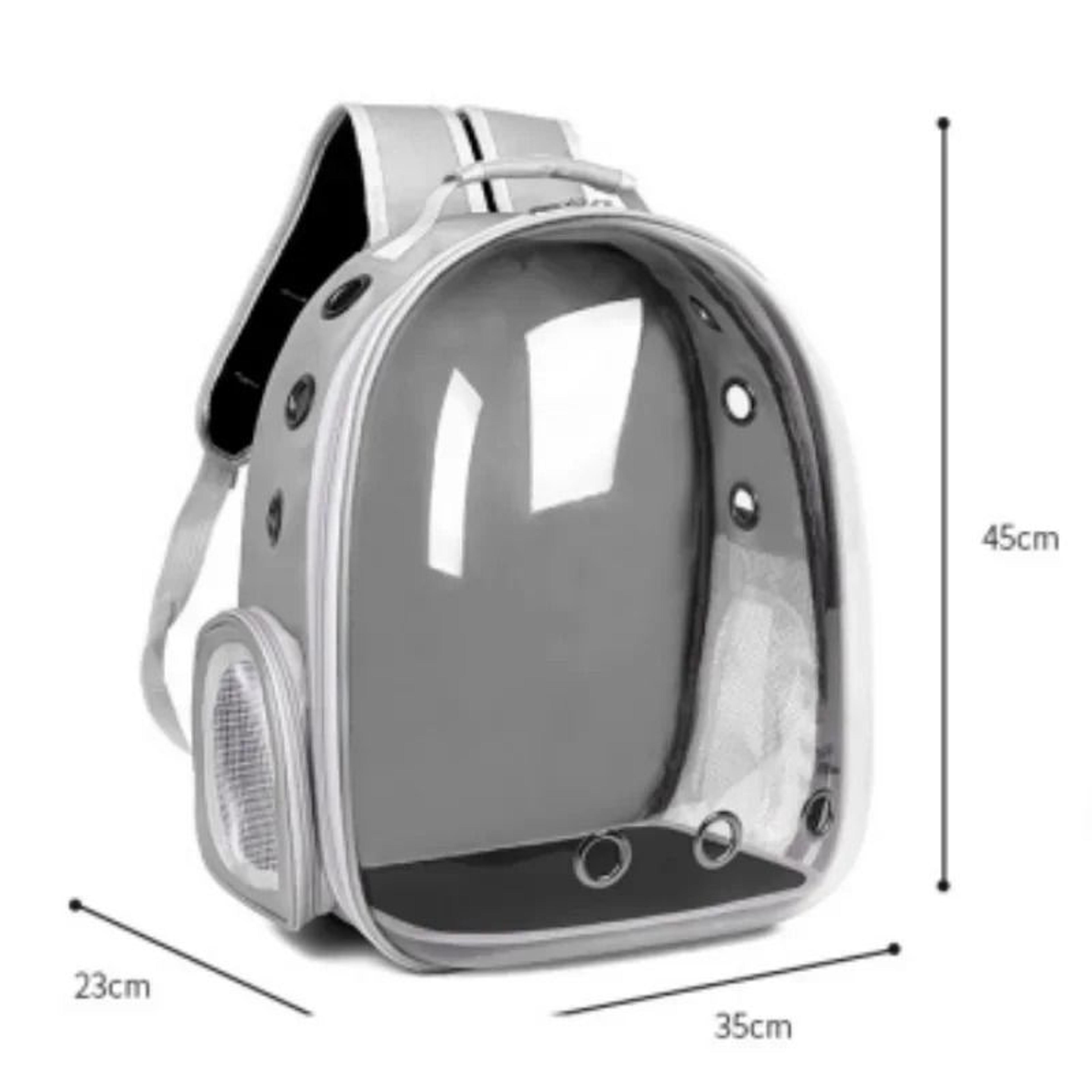 Space Capsule Transparent Pet Backpack Carrier For Cats  Small Dogs 4