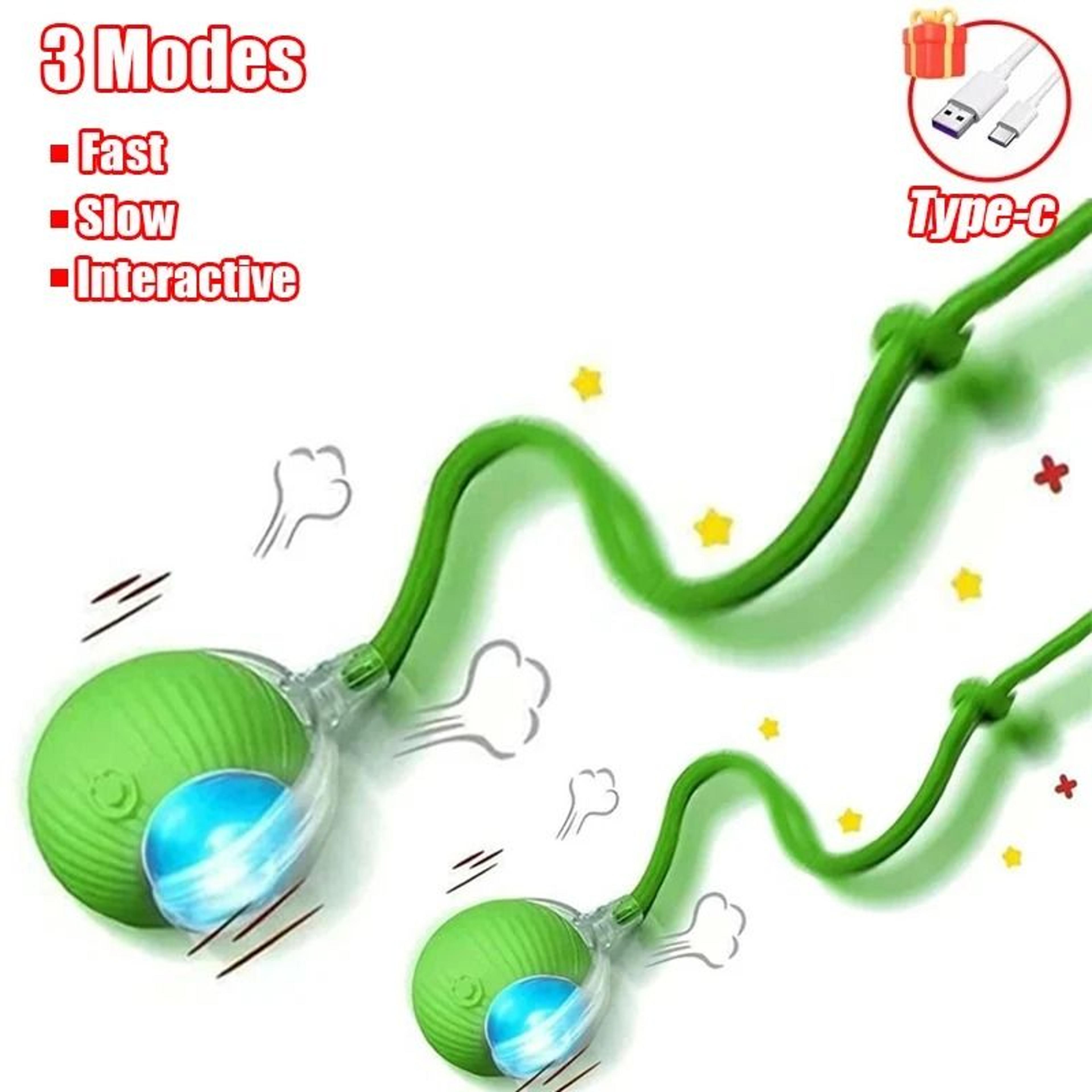 Smart Rolling Mouse Tail Interactive Ball Toy For Cats  Small Dogs 14
