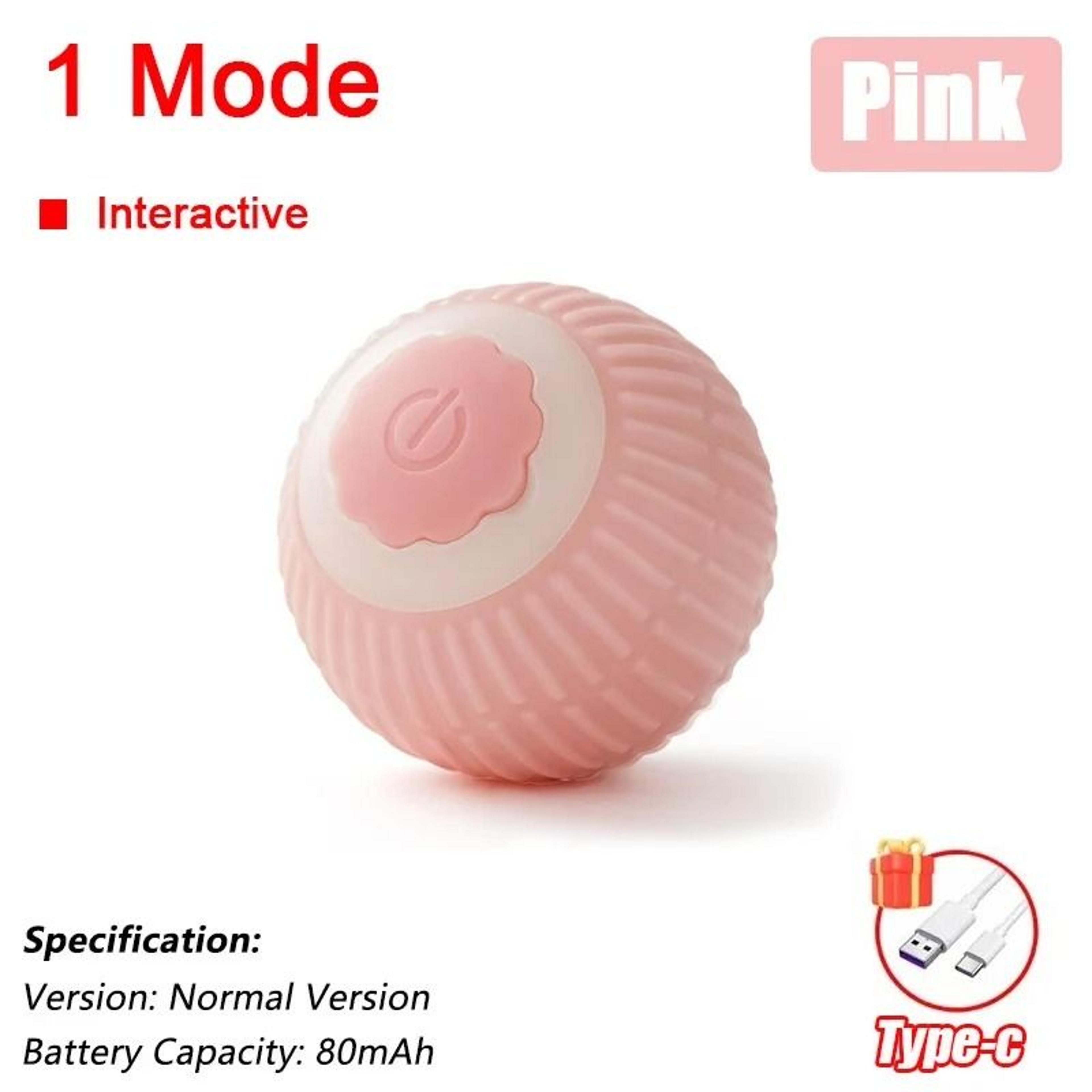 Smart Rolling Mouse Tail Interactive Ball Toy For Cats  Small Dogs 18