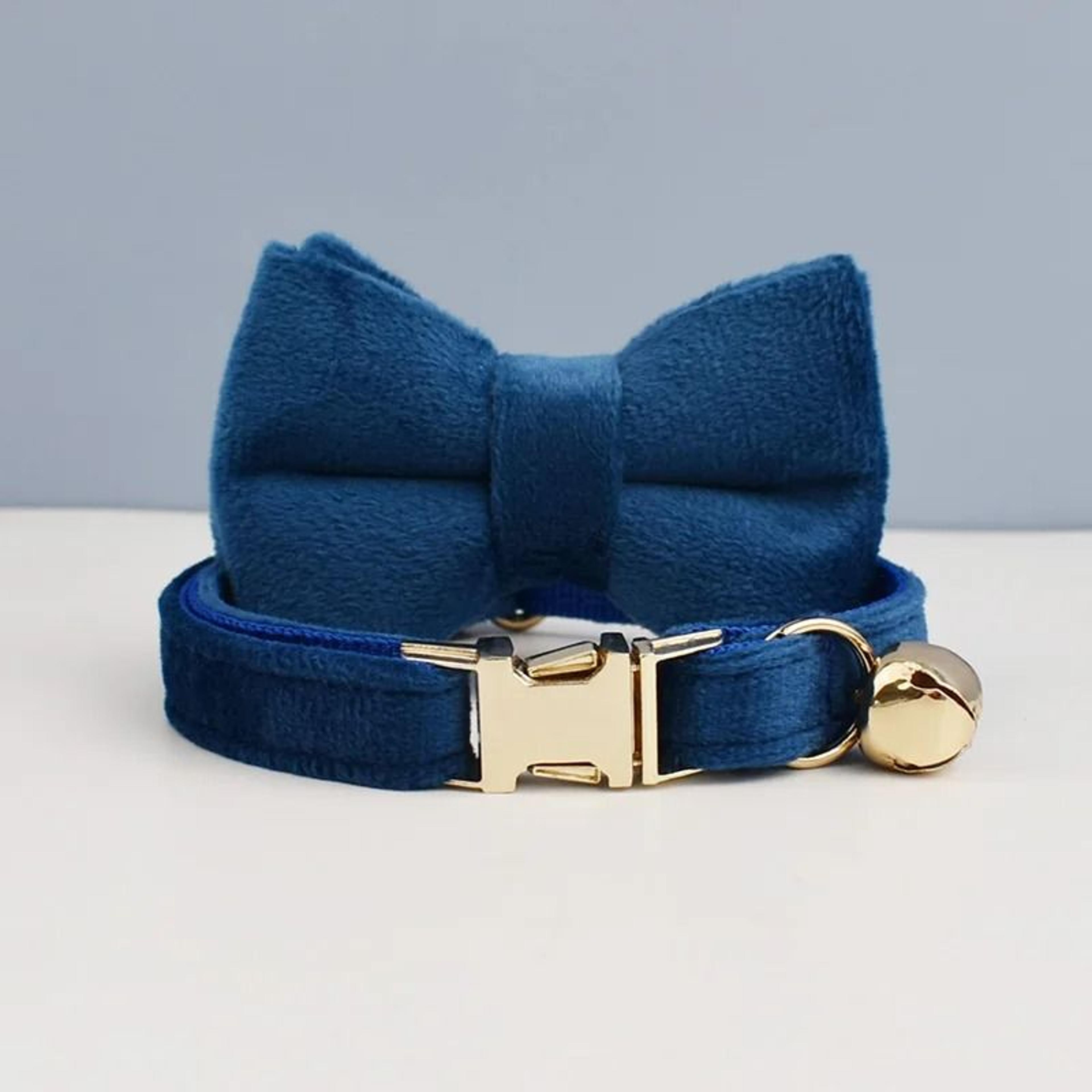 ElegantPaws Personalized Bowknot Cat Collar With Free Custom Engraving 28