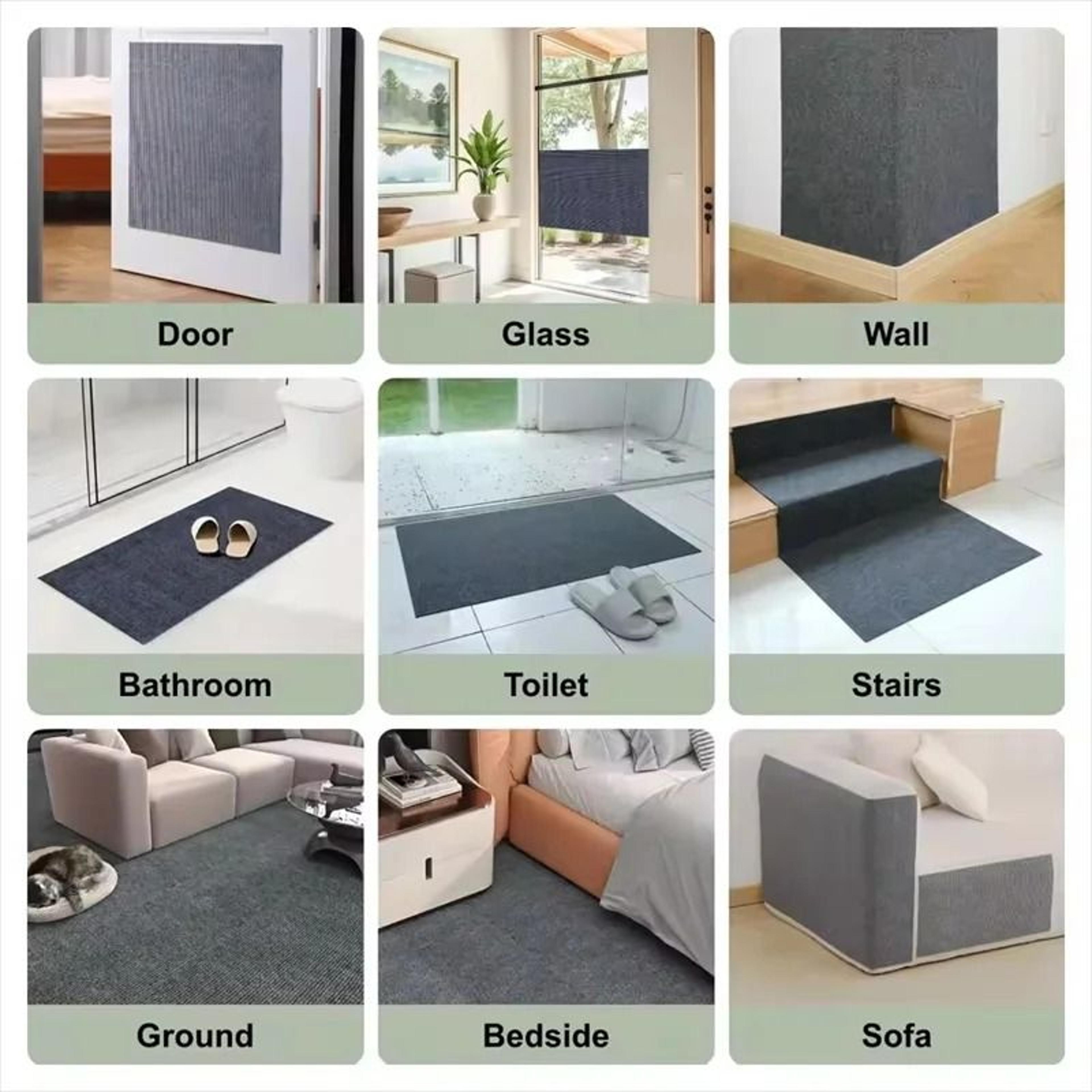 ScratchShield SelfAdhesive Cat Scratch Protector Carpet For Sofas Walls  Furniture 5
