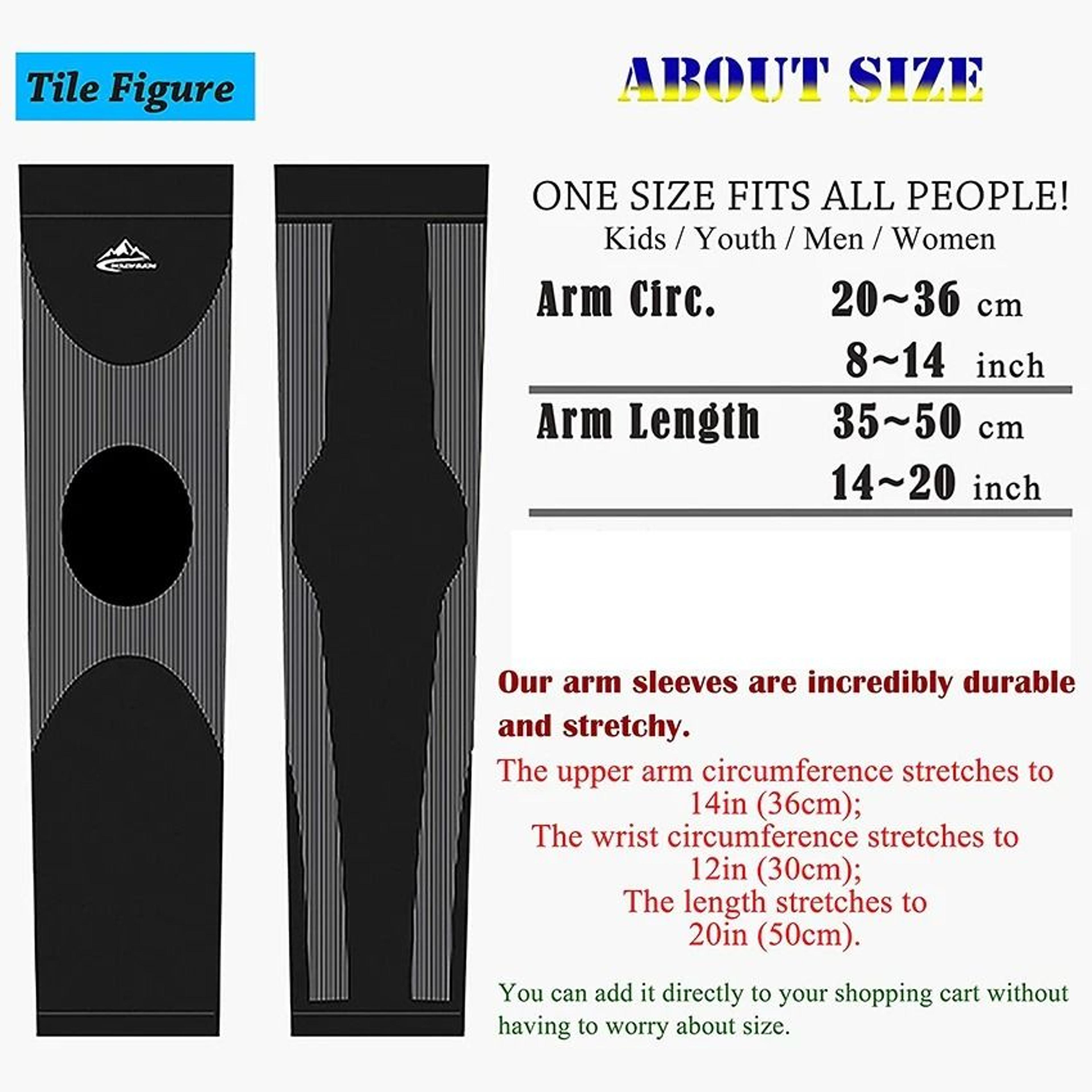 UPF 50 Cooling Arm Compression Sleeves For Sports And Sun Protection 4