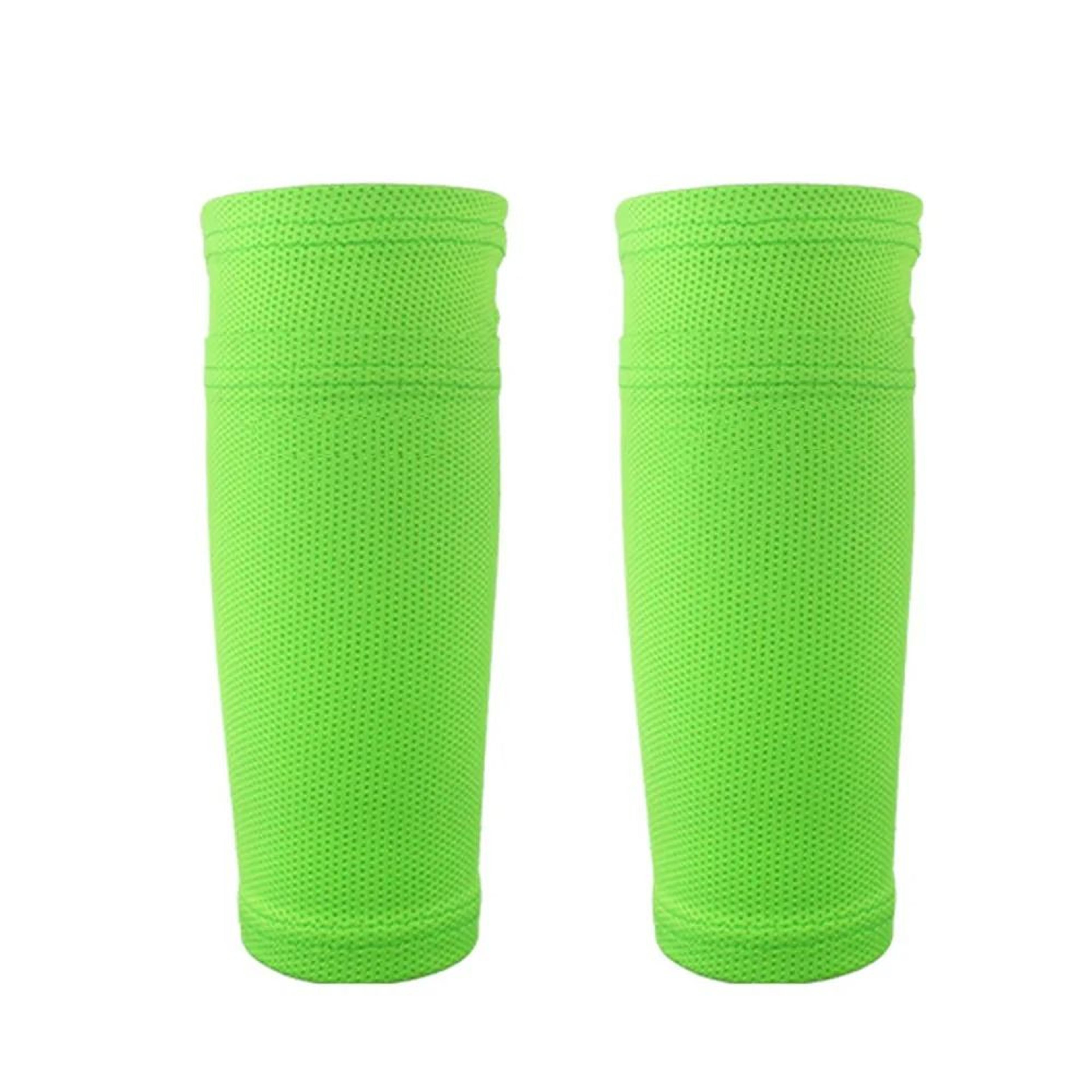 Soccer Shin Guards With EVA Cushion And Protective Sleeves 16