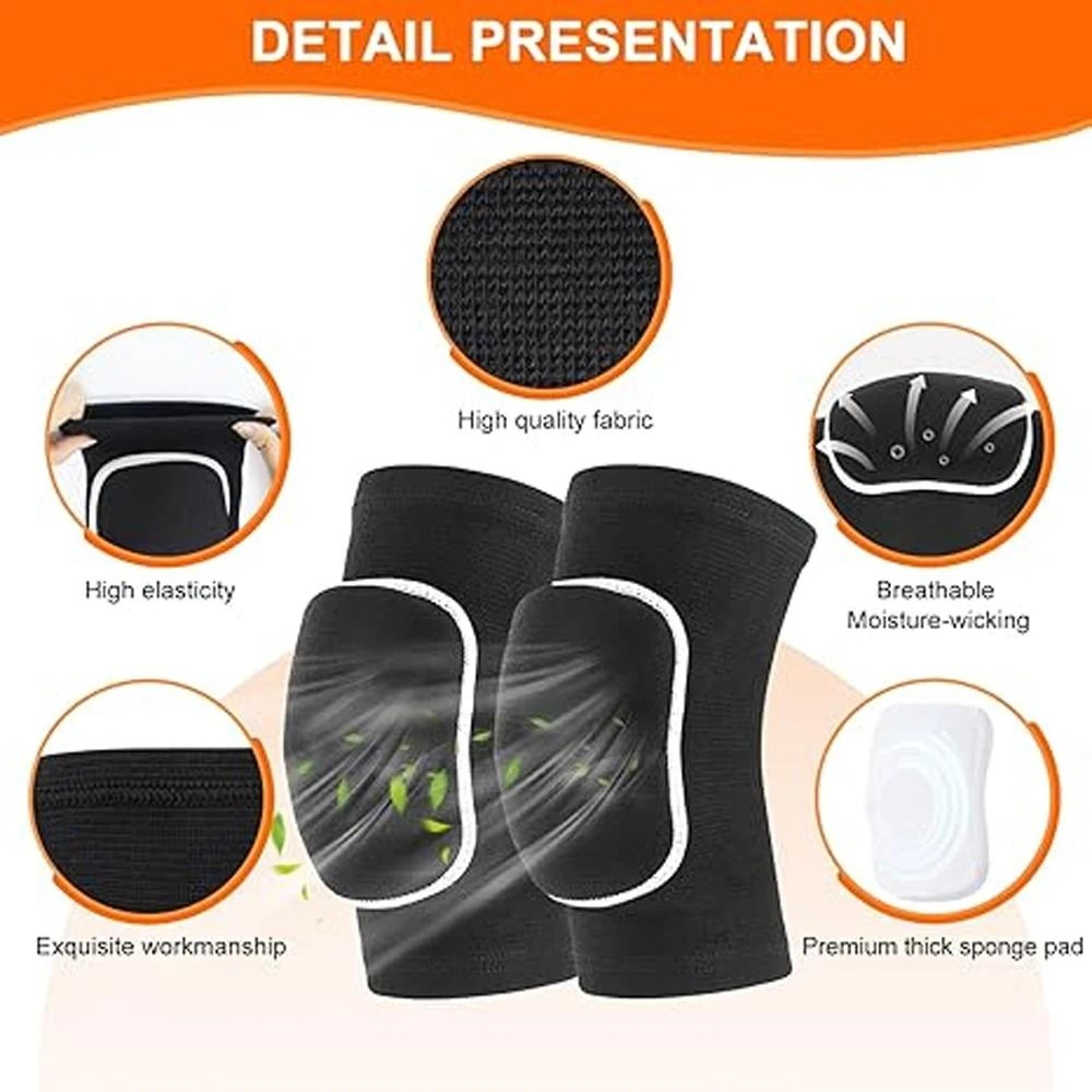 Shock Absorbing EVA Knee Pads For Volleyball And Multi Sport Protection 1