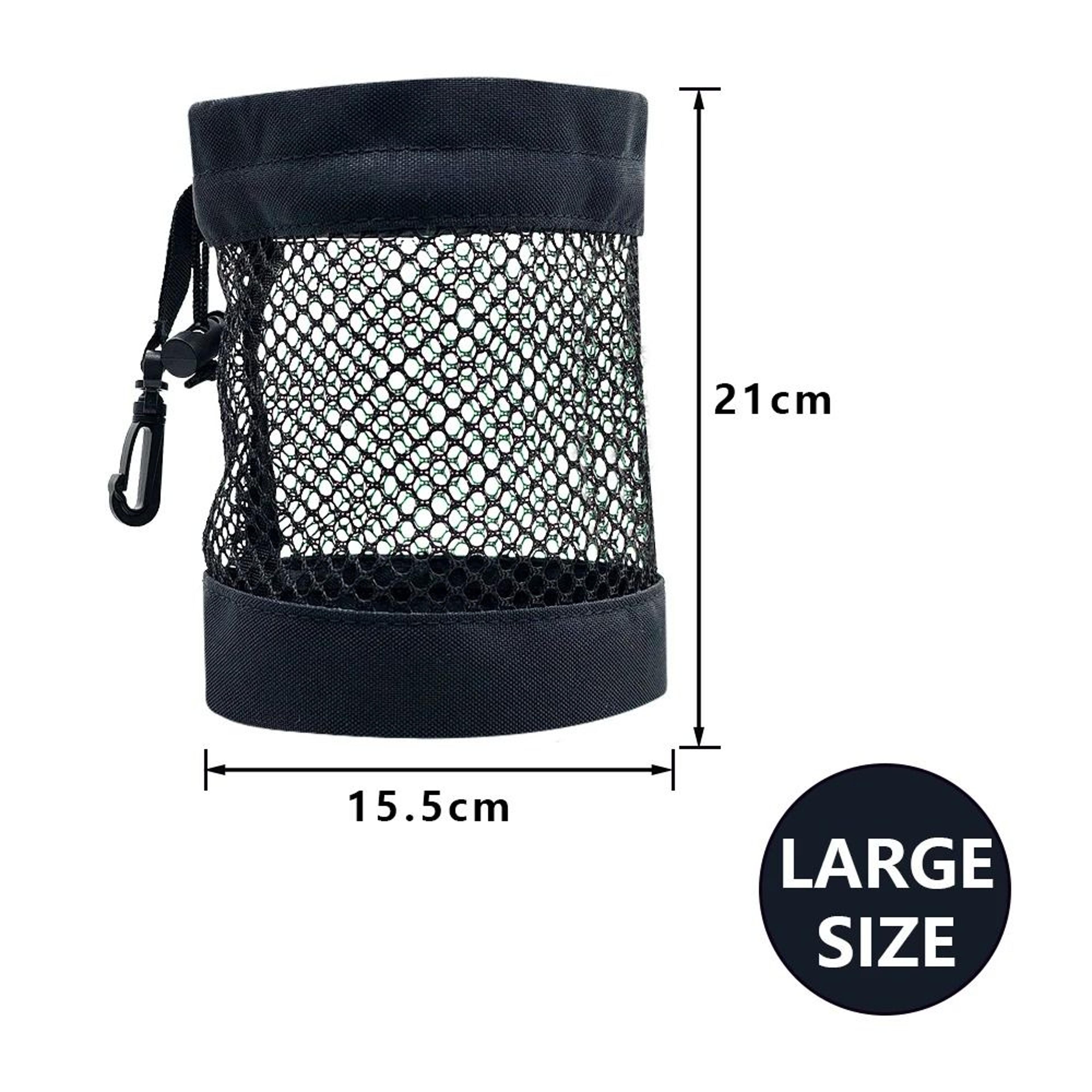 Mesh Golf Ball Pouch With Hanging Clip 9