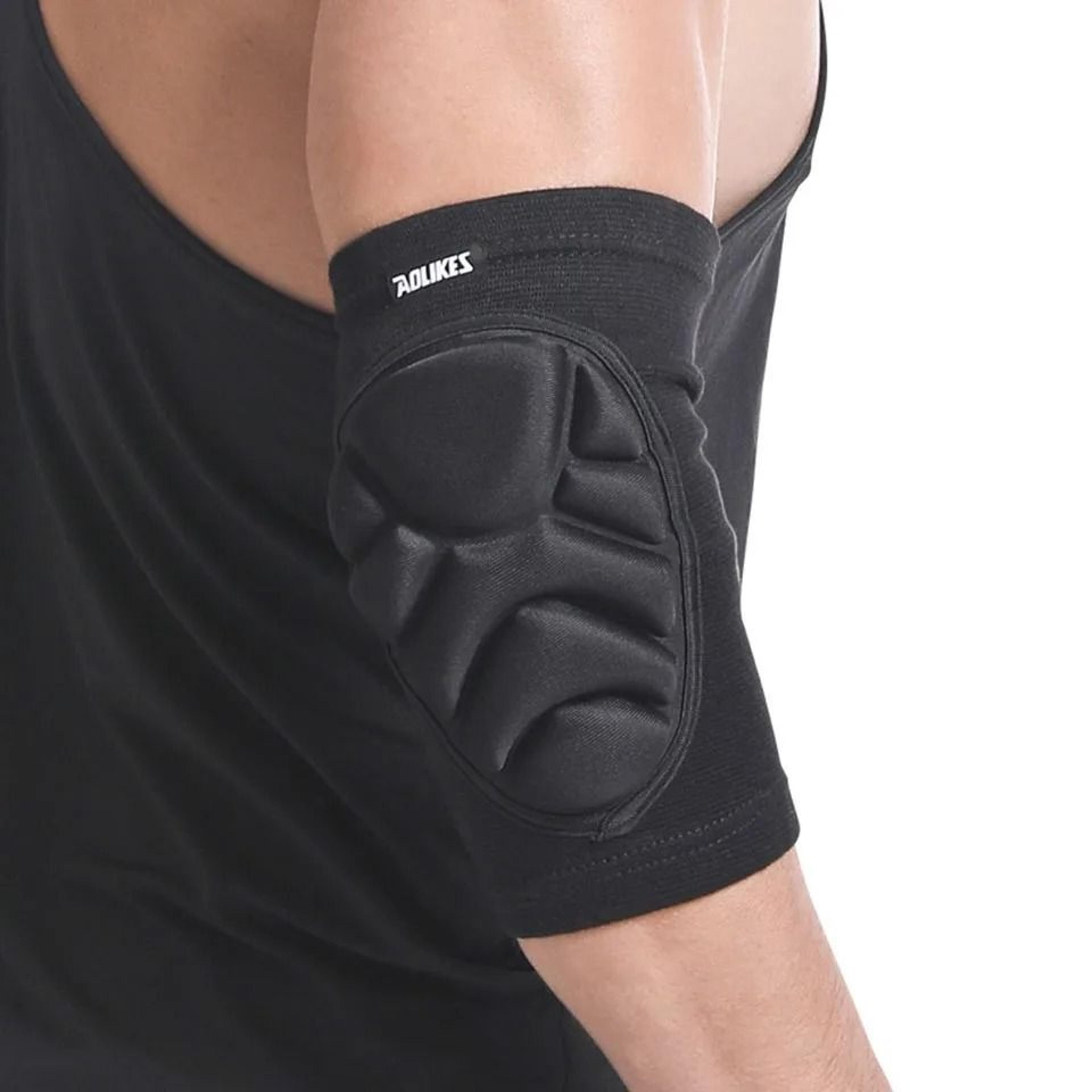 AOLIKES Foam Elbow Pads For Sports  Protective Elbow Sleeves For Volleyball Roller Skating Cycling  4