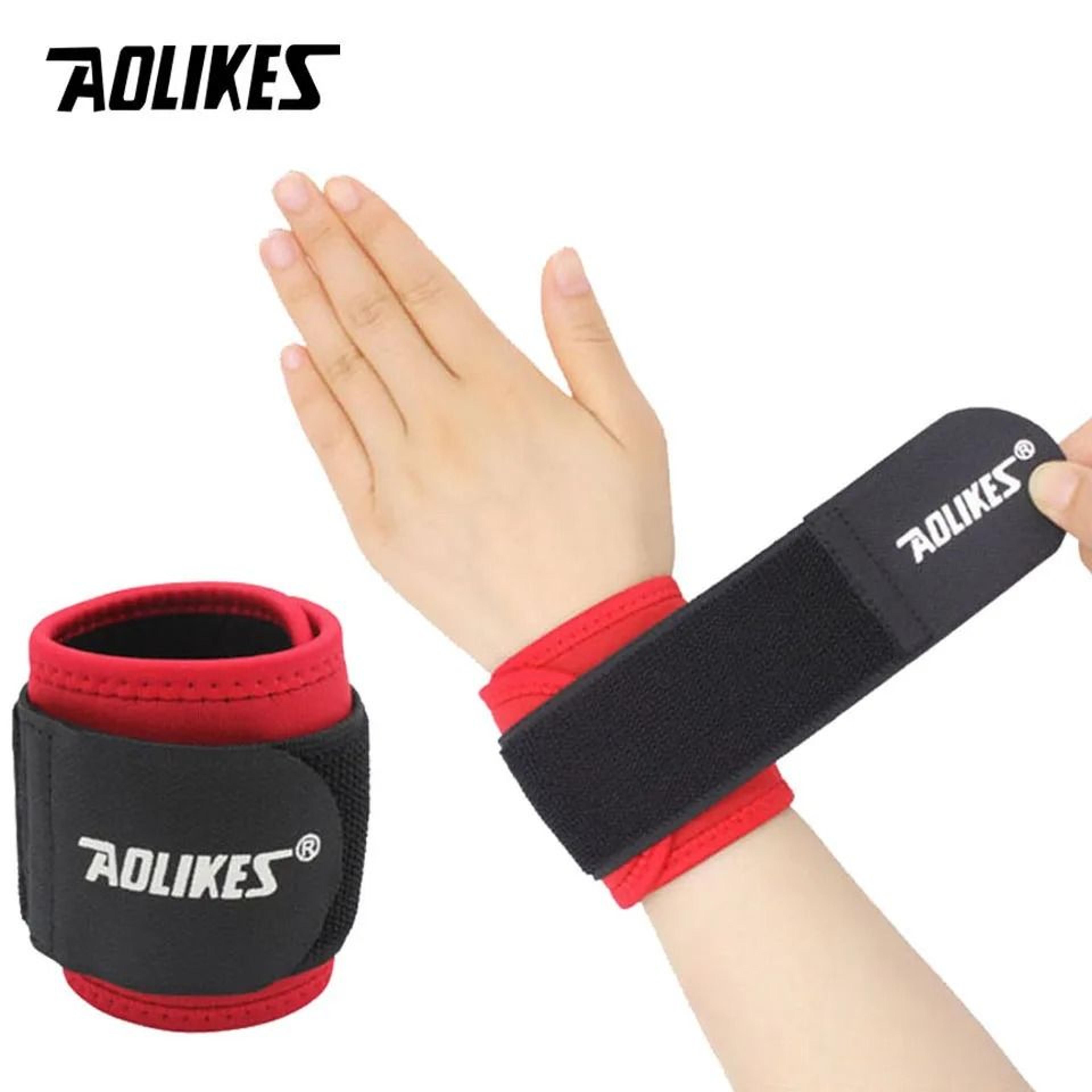 AOLIKES Adjustable Wrist Support Wrap For Sports And Gym 9