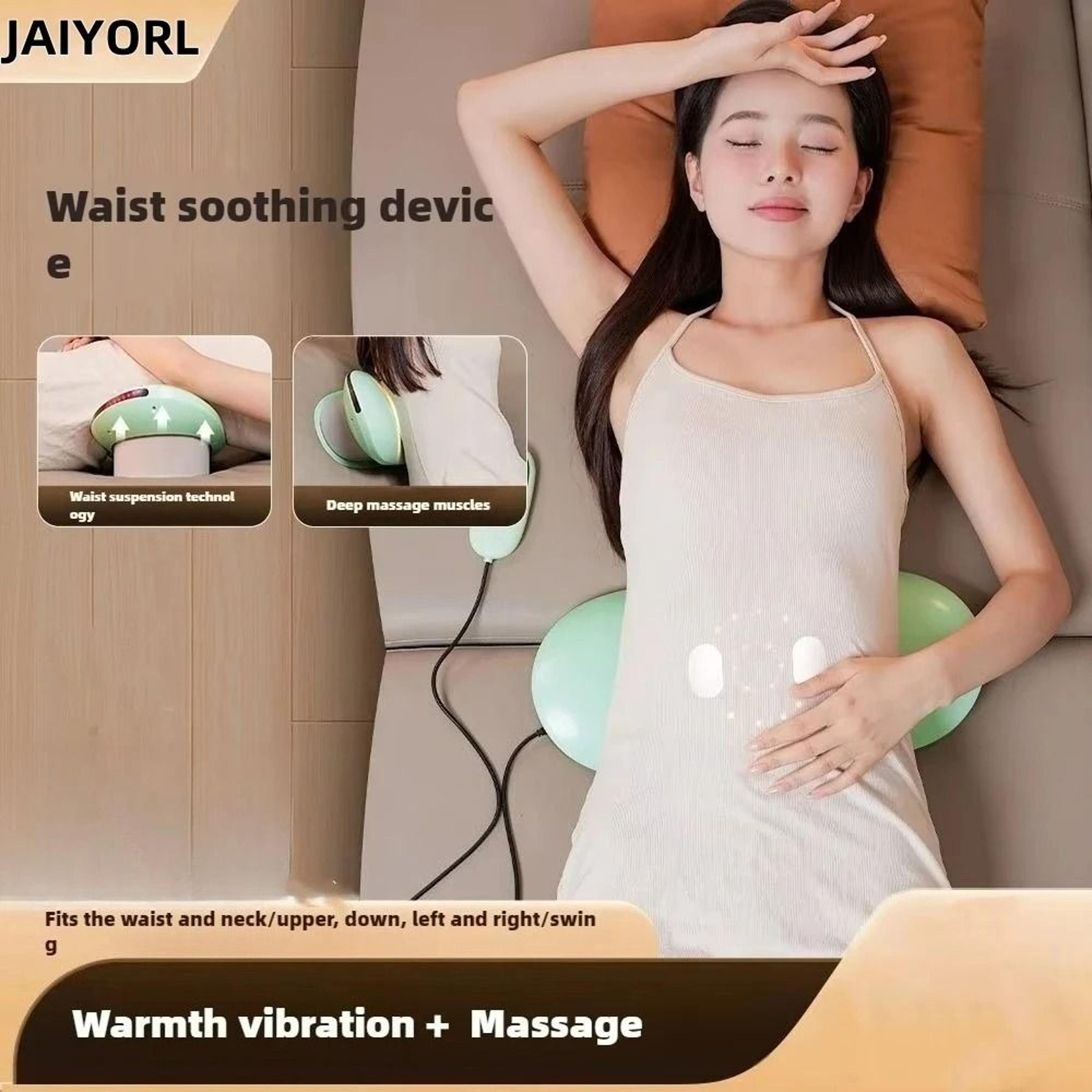 Electric Lumbar Traction Massager With Adjustable Vibration 2