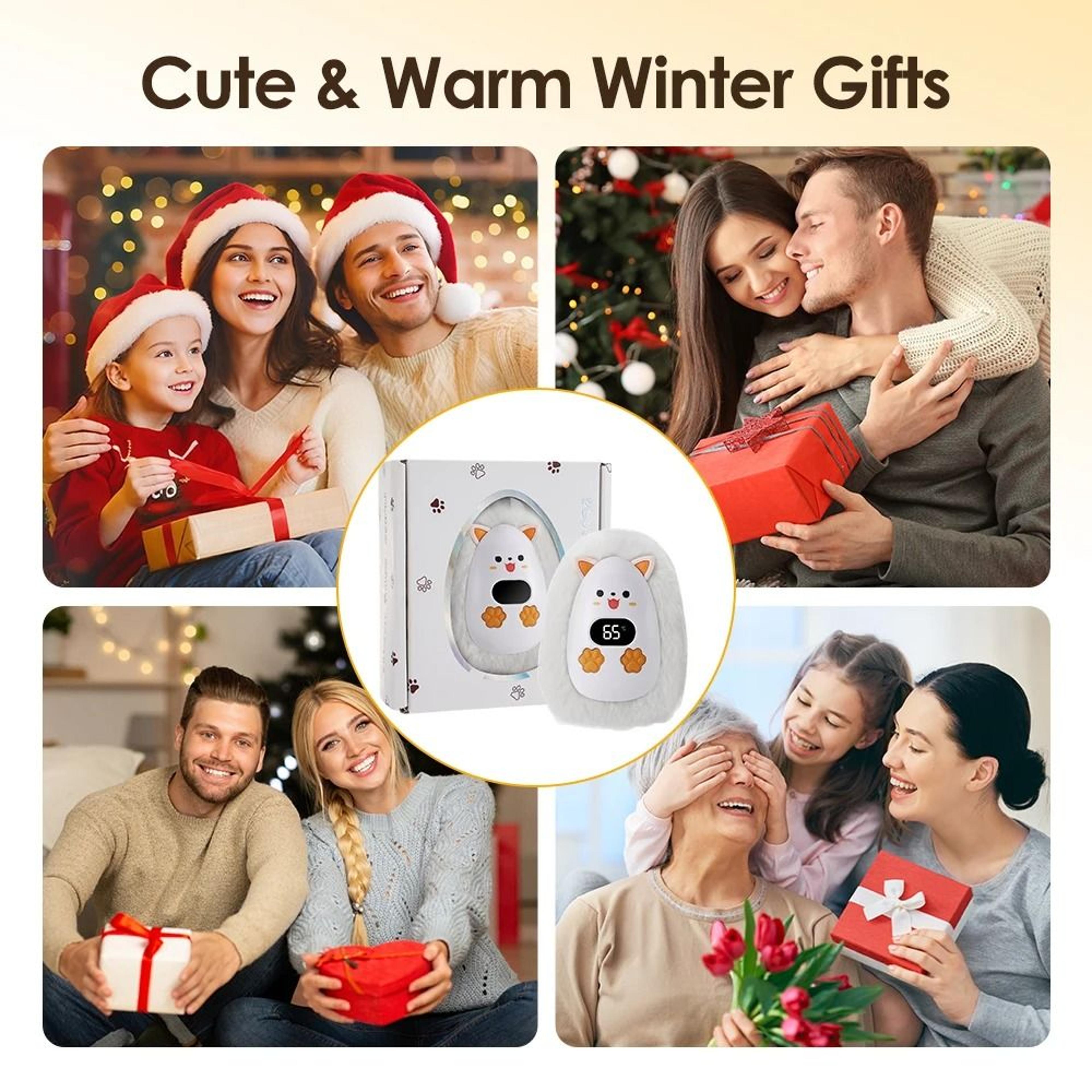 Mini Plush Fox Rechargeable Hand Warmer With 3 Heat Levels 6
