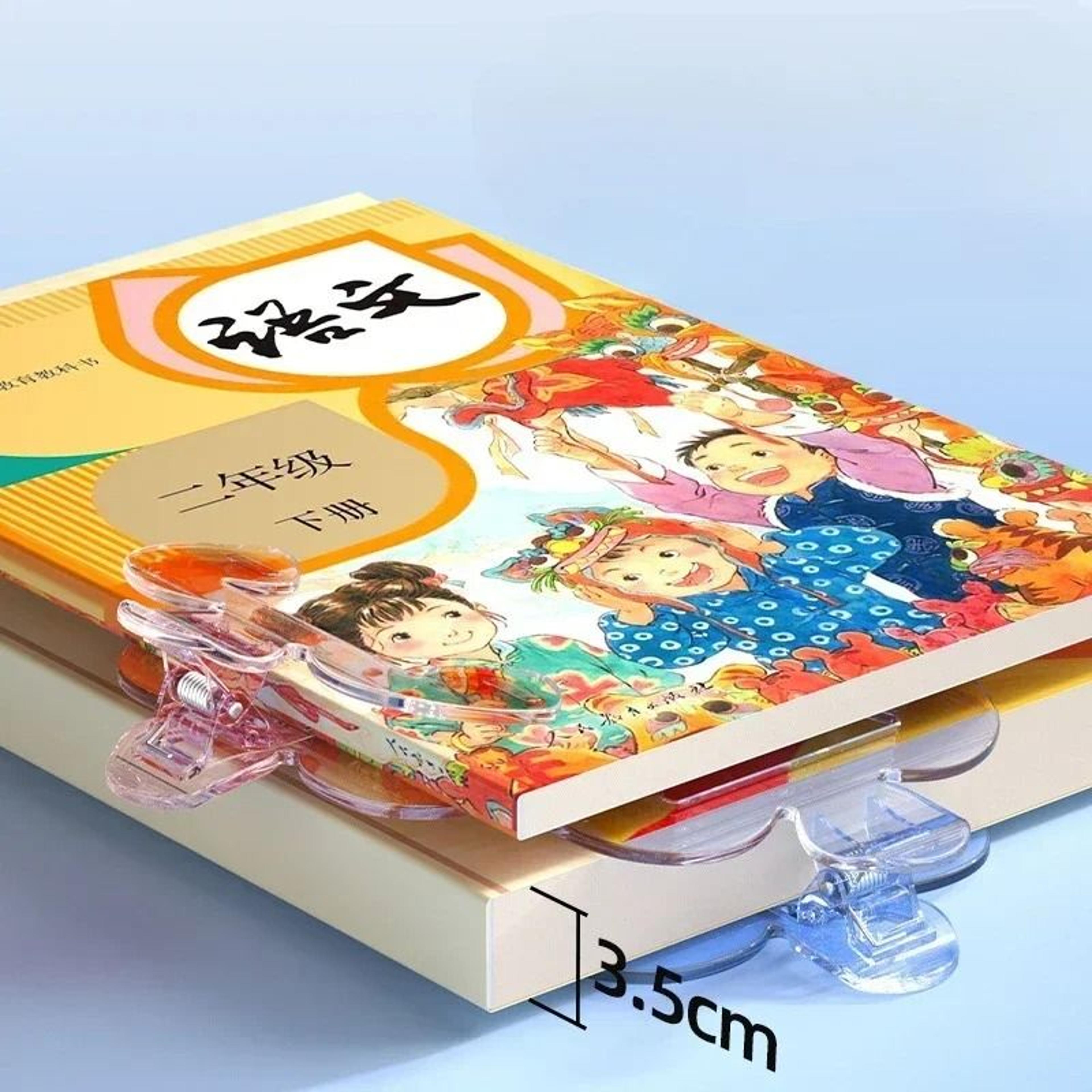 Transparent Book Page Holder Clip With Reading Stand 3