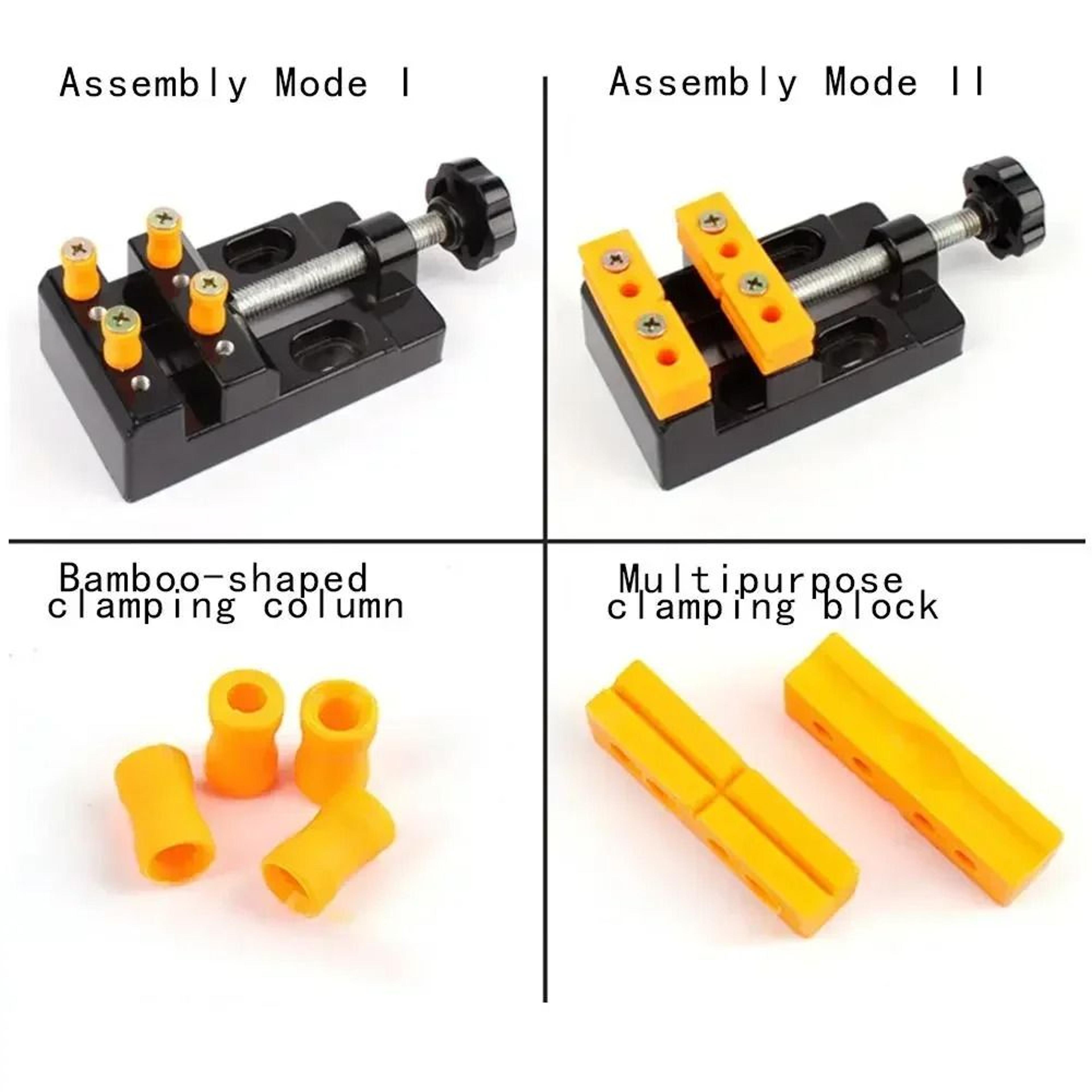 Universal 57mm Mini Bench Vise Clamp For Woodworking Carving  DIY Projects 3