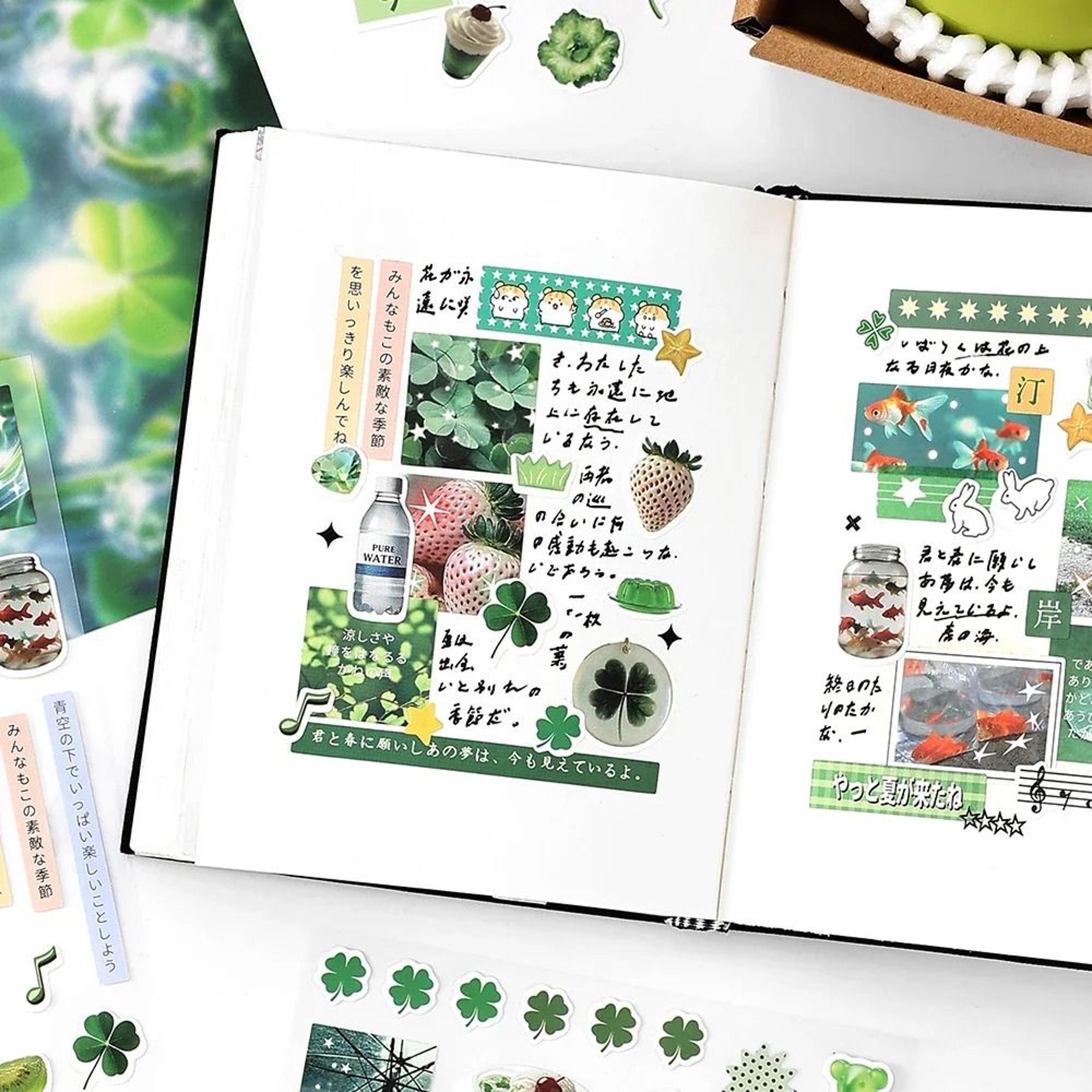 2 Sheet Y2K Kawaii Die Cut Sticker Set For Journals Scrapbooks Laptops  DIY Crafts 5