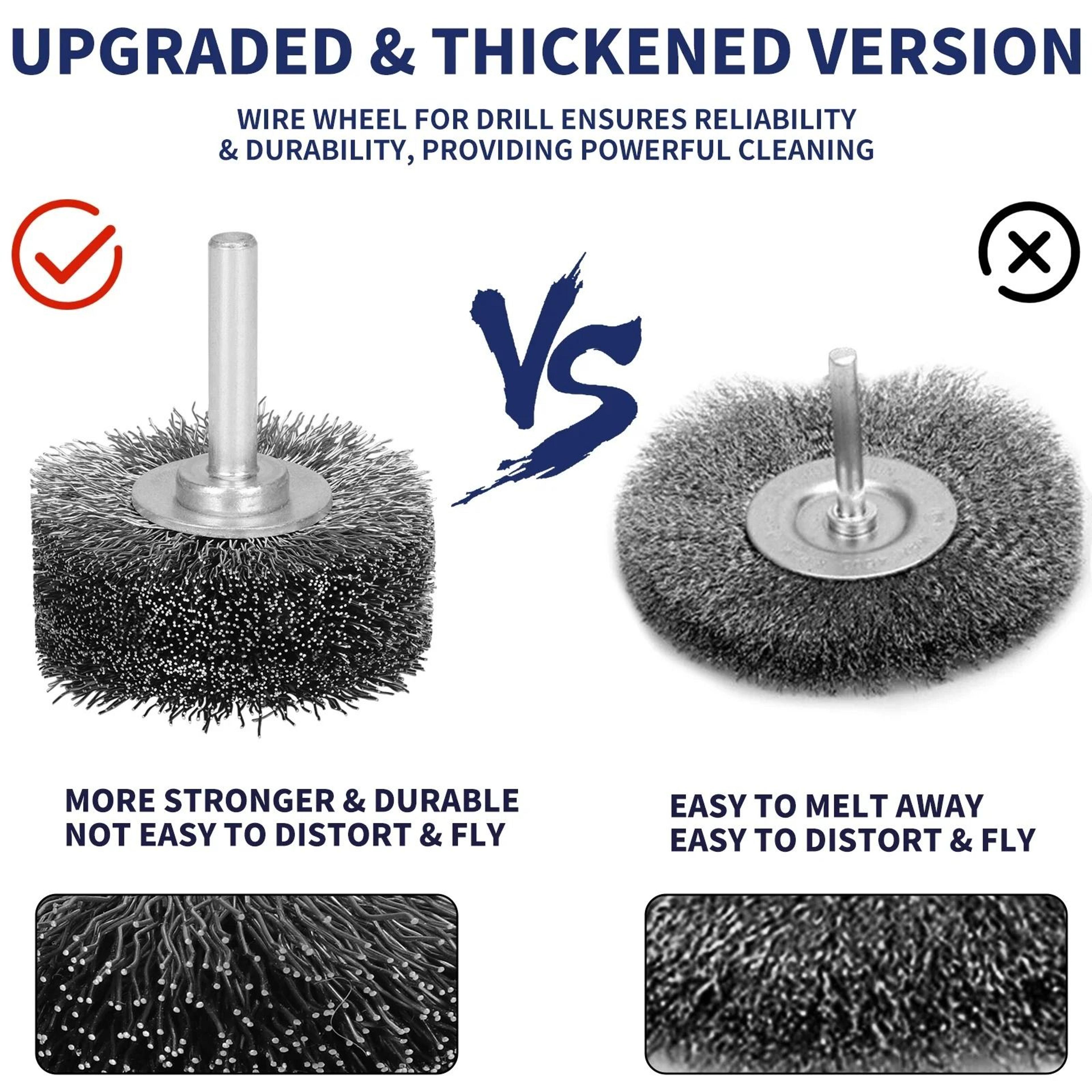 2 Inch Stainless Steel Wire Brush Wheel For Rust Removal 2