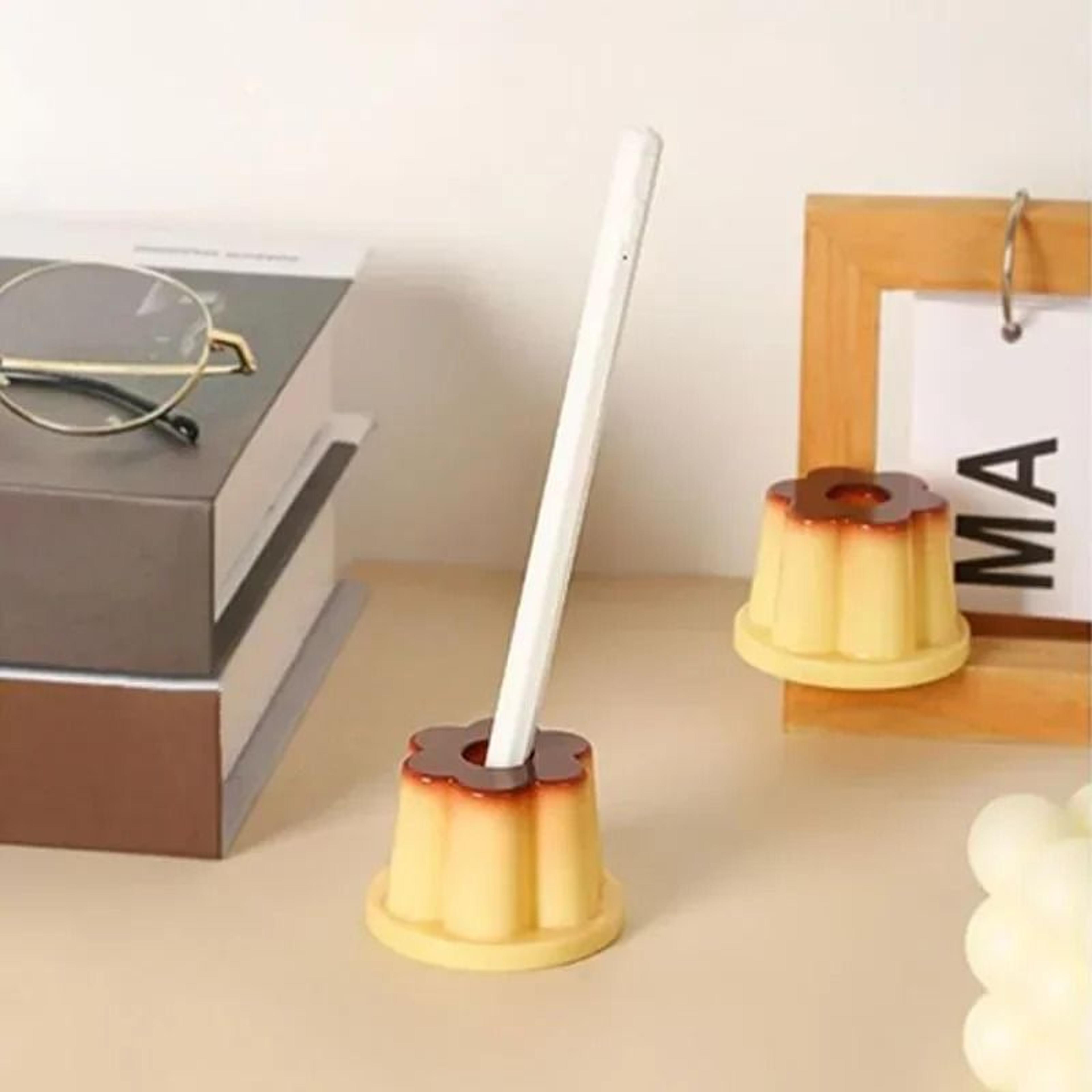 Cute Pudding Pen Holder Desktop Pencil Organizer 4