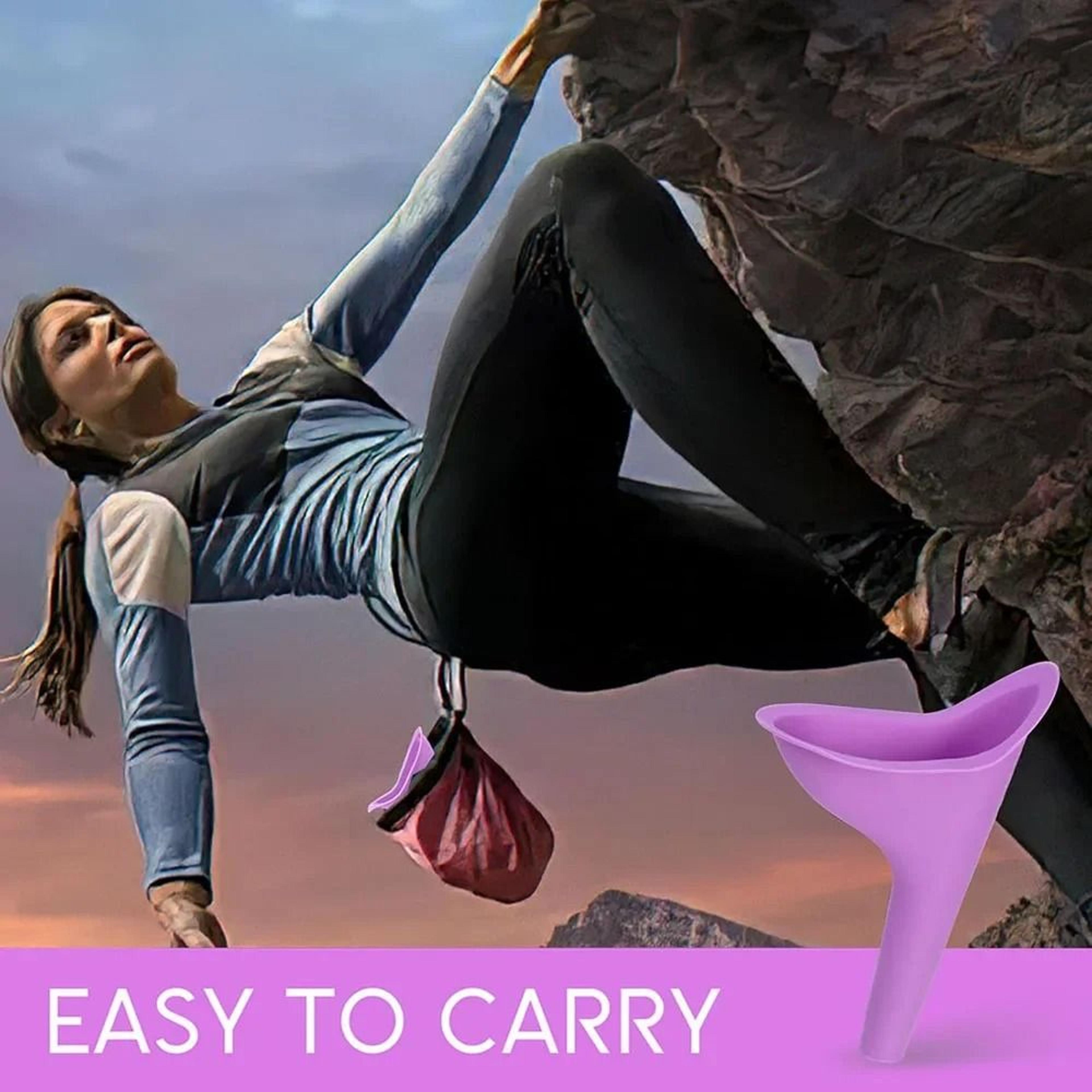 Portable Female Urinal Funnel With Travel Storage Case 4