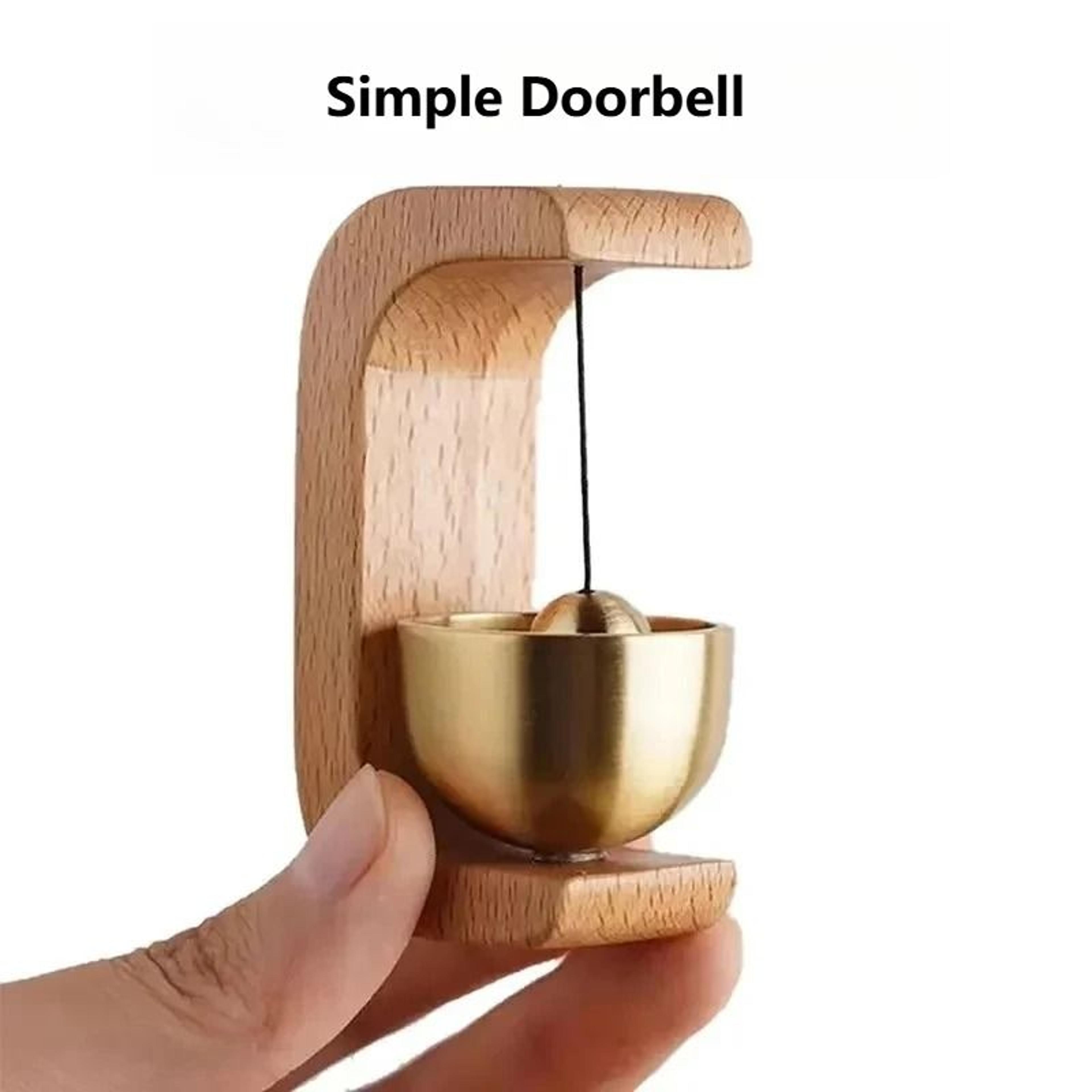 Minimalist Doorbell Wind Chime Hanging Ornament For Home Car And Holiday Decor 2